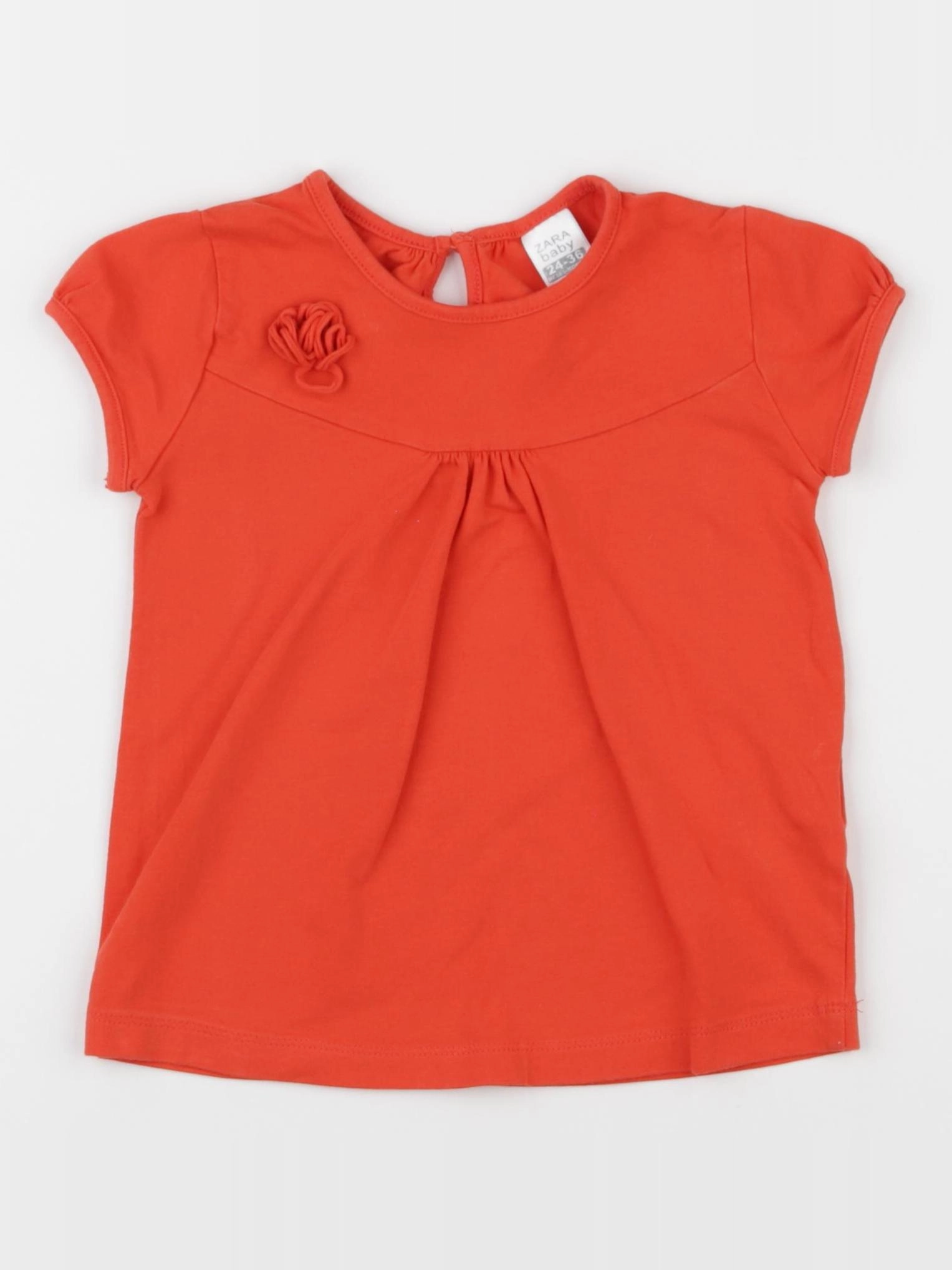 Zara - débardeur orange - 24/36 mois