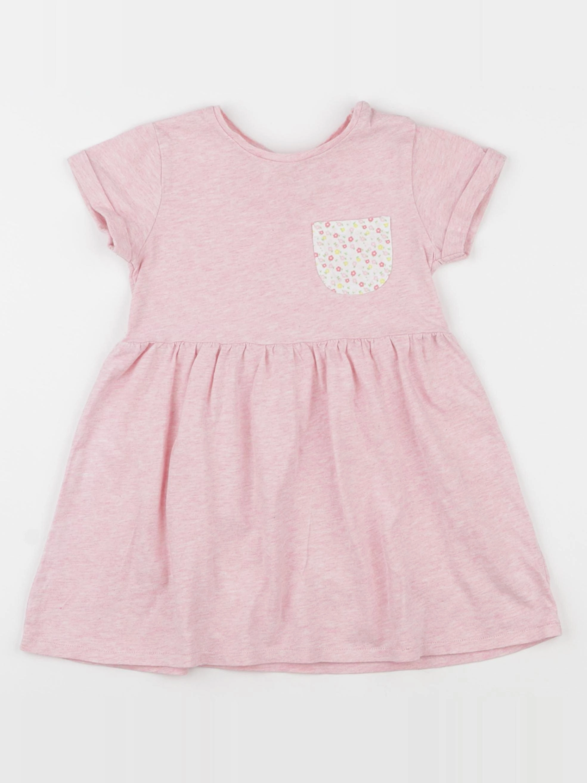 H&M - robe rose - 18/24 mois