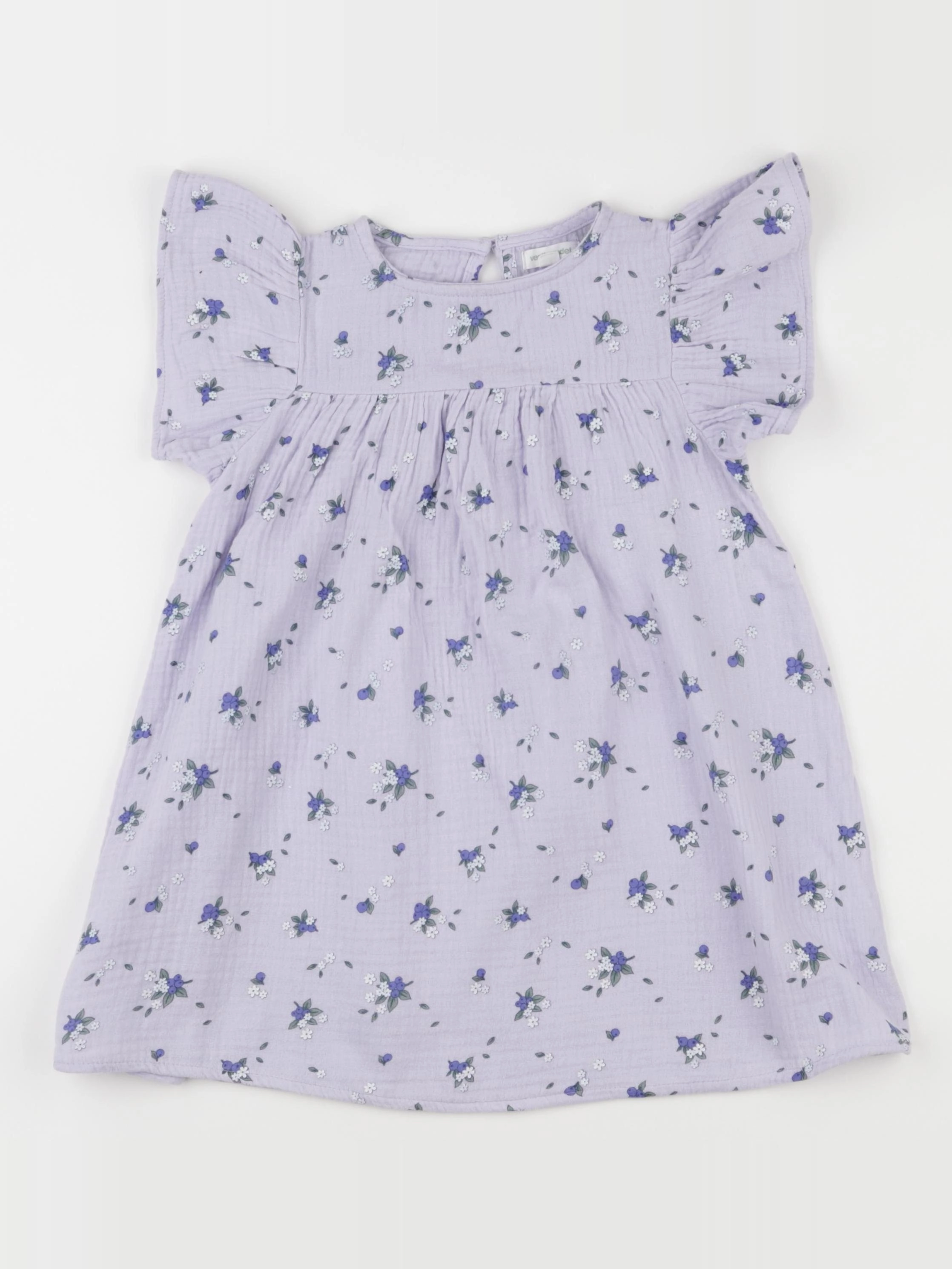 Vertbaudet - robe violet - 4 ans