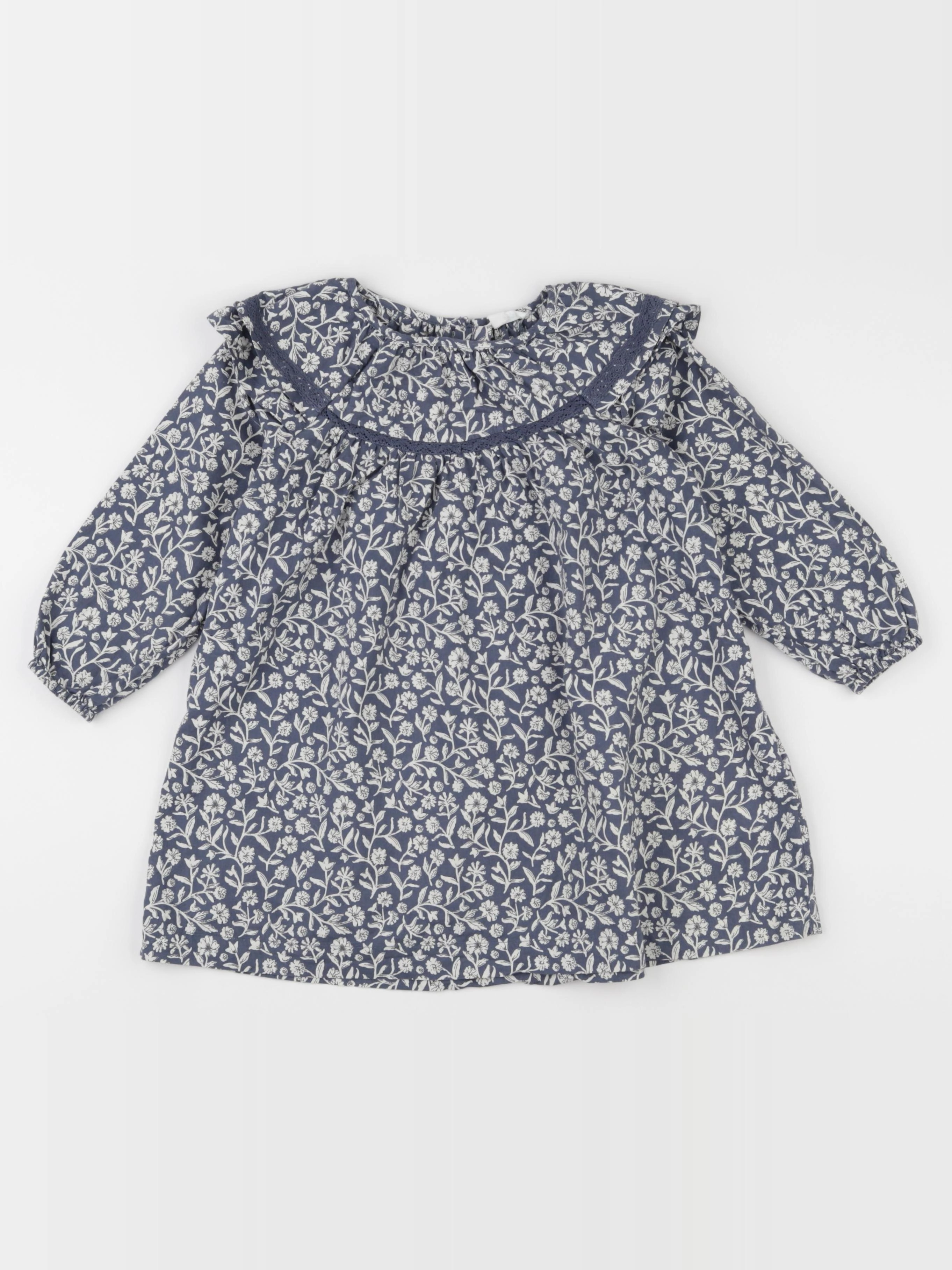 Vertbaudet - robe bleu - 3 ans