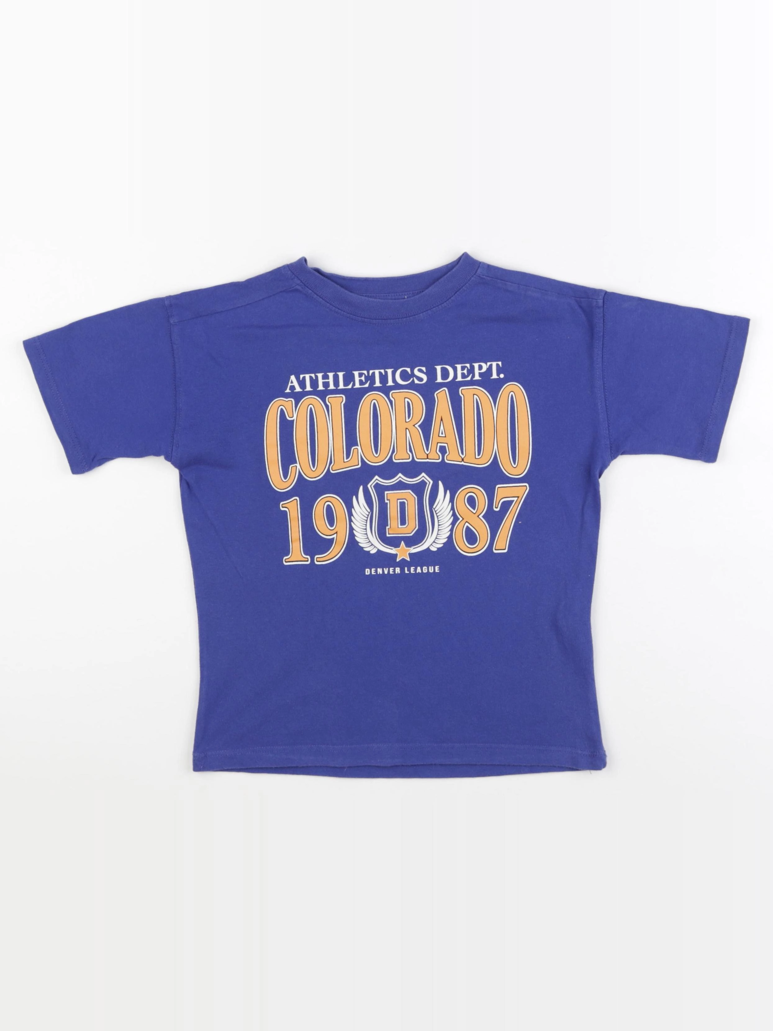 Zara - tee-shirt bleu - 6 ans