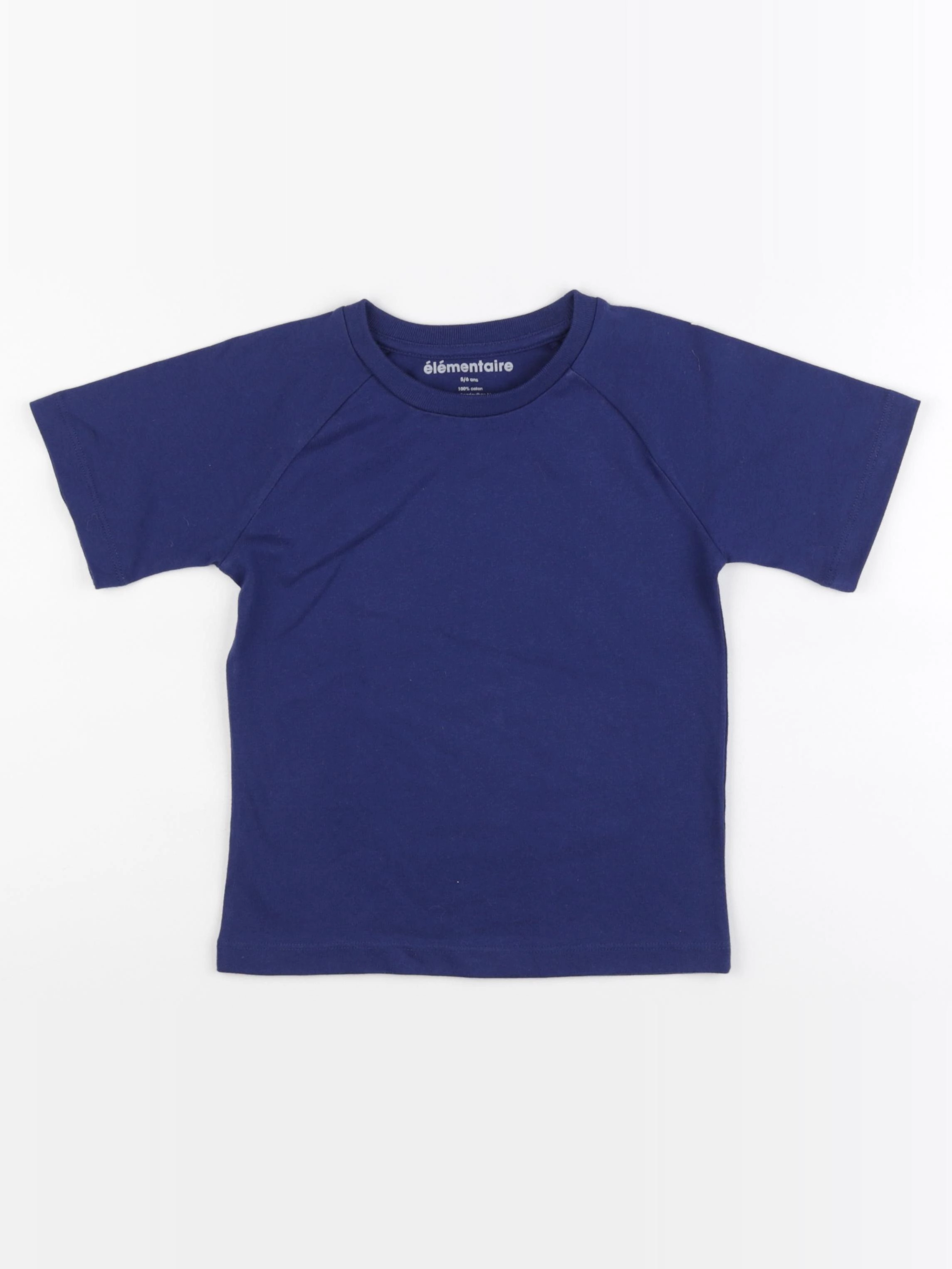 Elémentaire - tee-shirt bleu - 5/6 ans