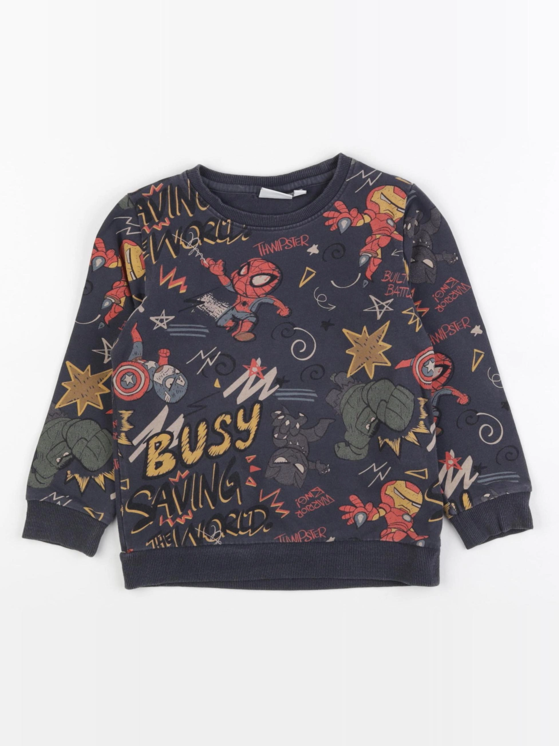 Name it - sweat gris - 4 ans