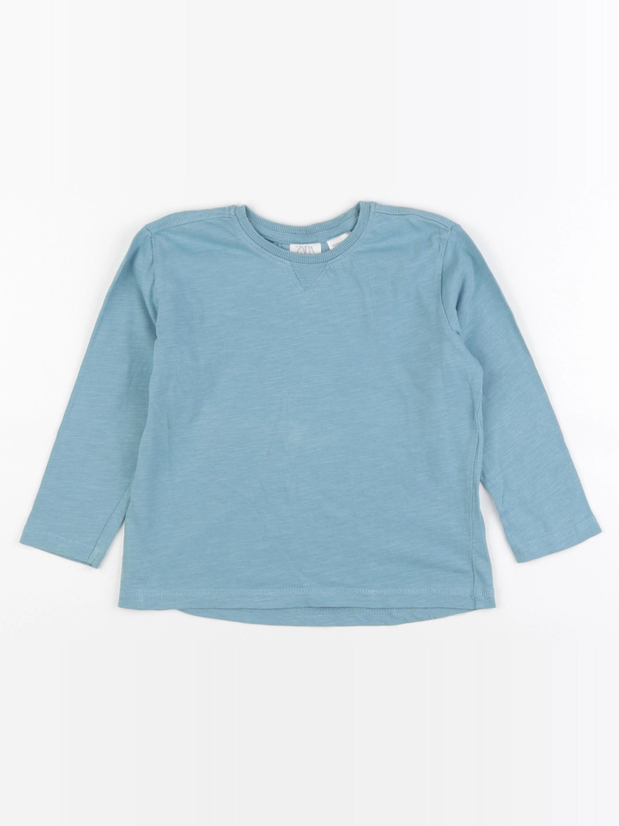 Zara - tee-shirt bleu - 3/4 ans