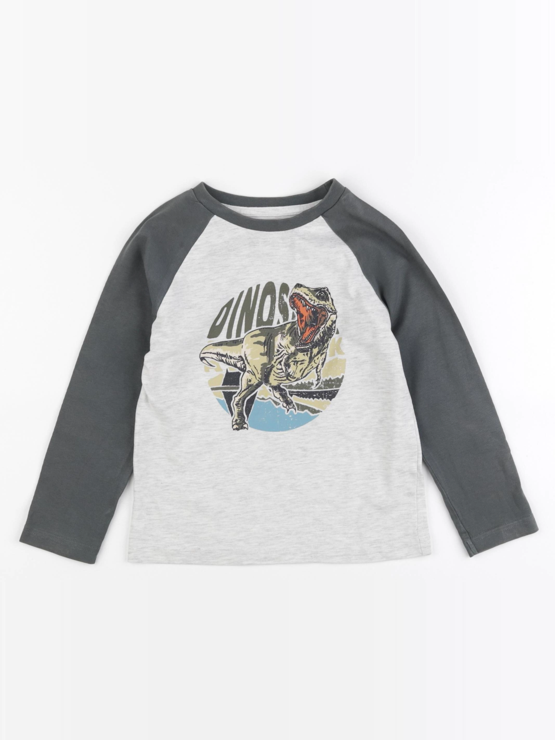 Vertbaudet - tee-shirt vert - 4 ans