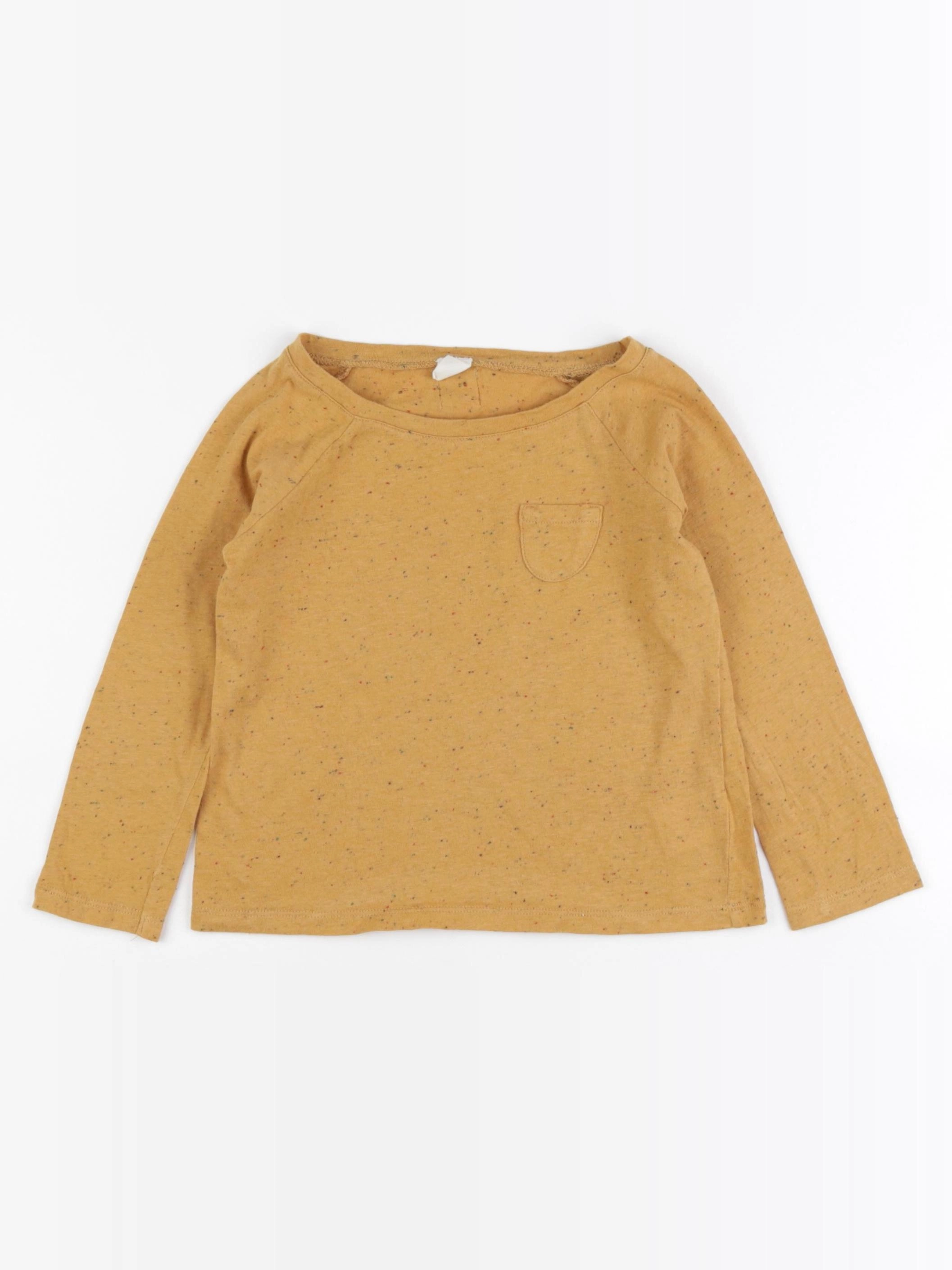 Le Petit Germain - tee-shirt jaune - 4 ans