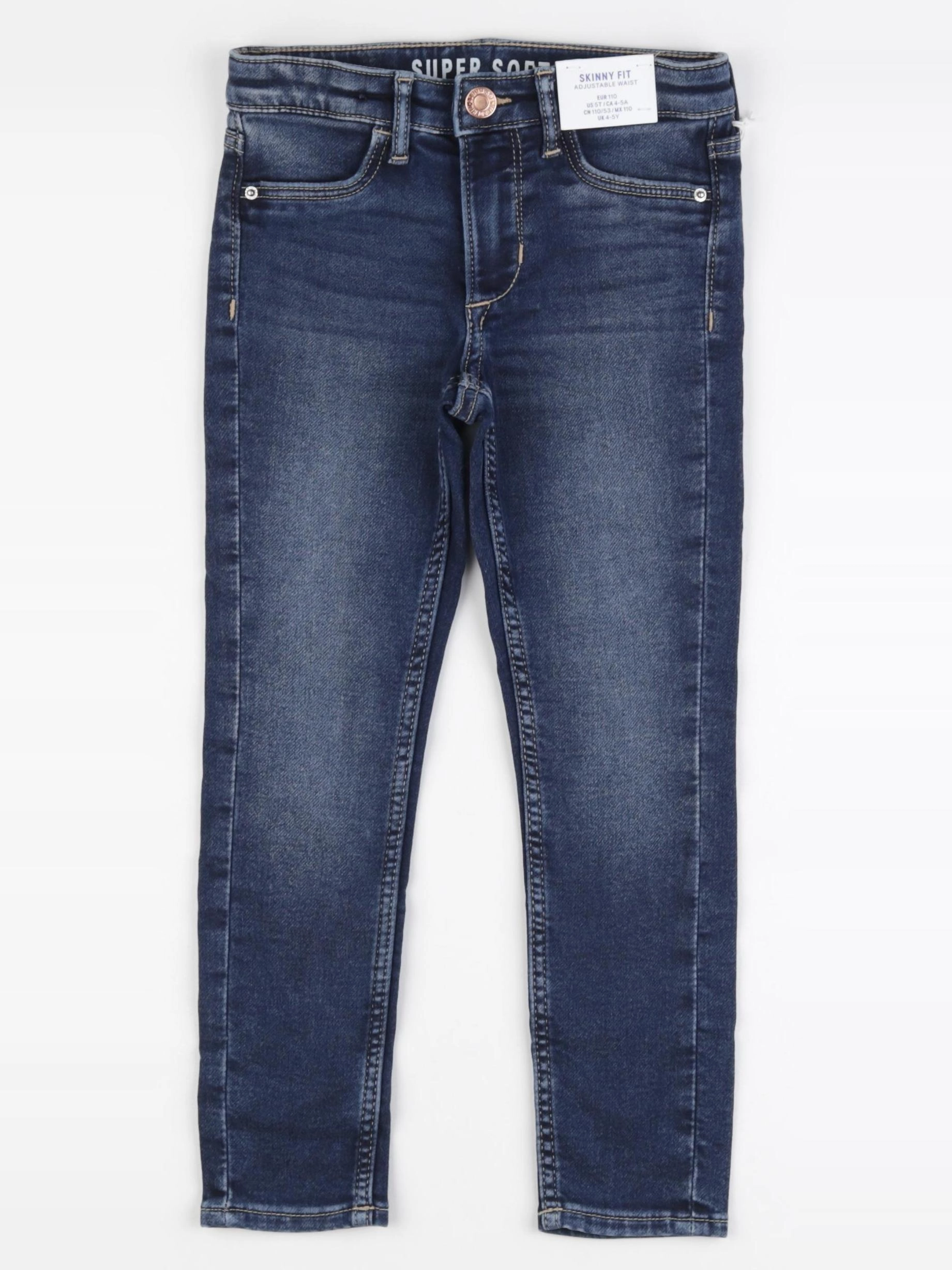 H&M - jean bleu - 4/5 ans