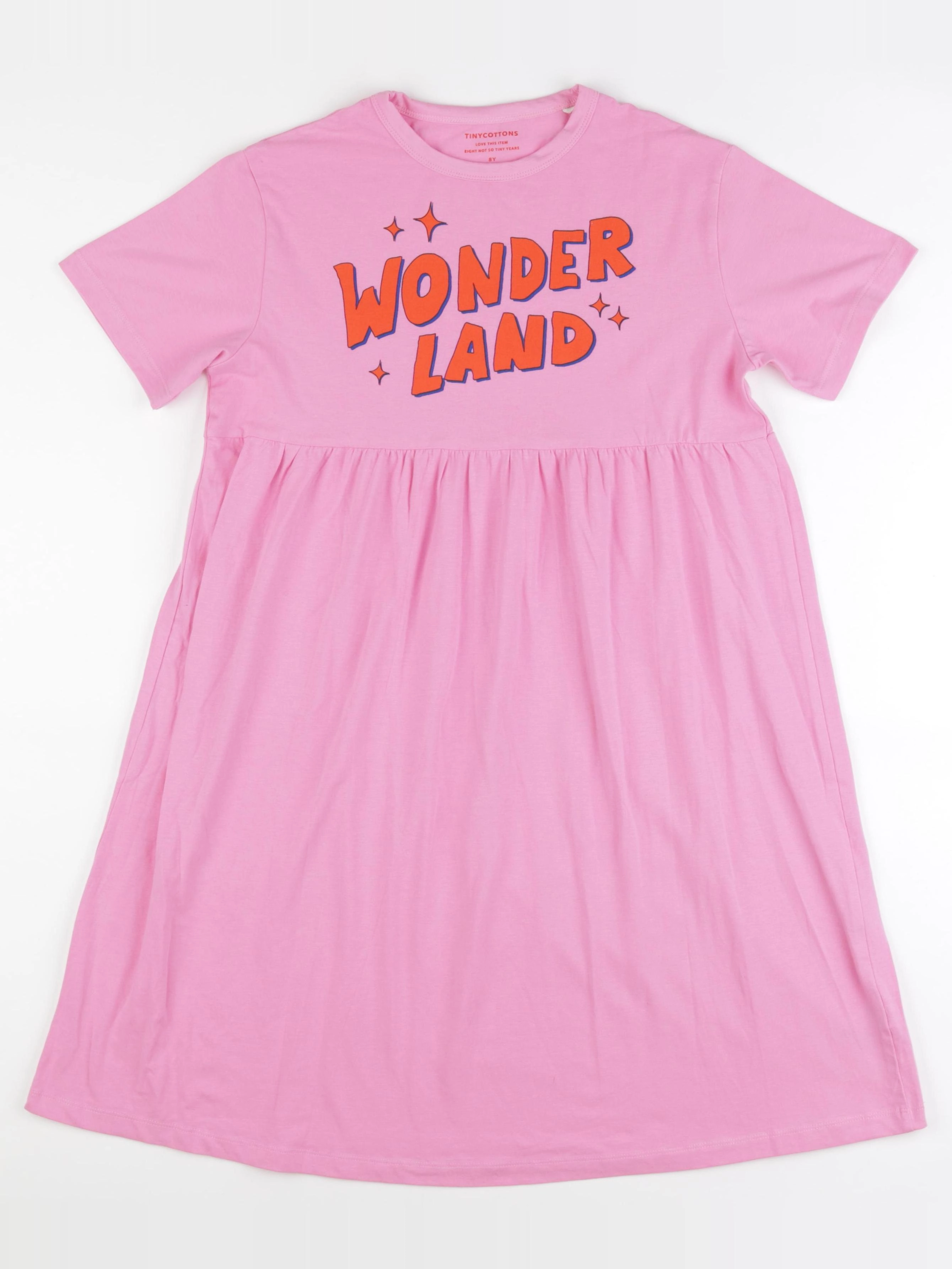 Tiny Cottons - robe rose - 8 ans