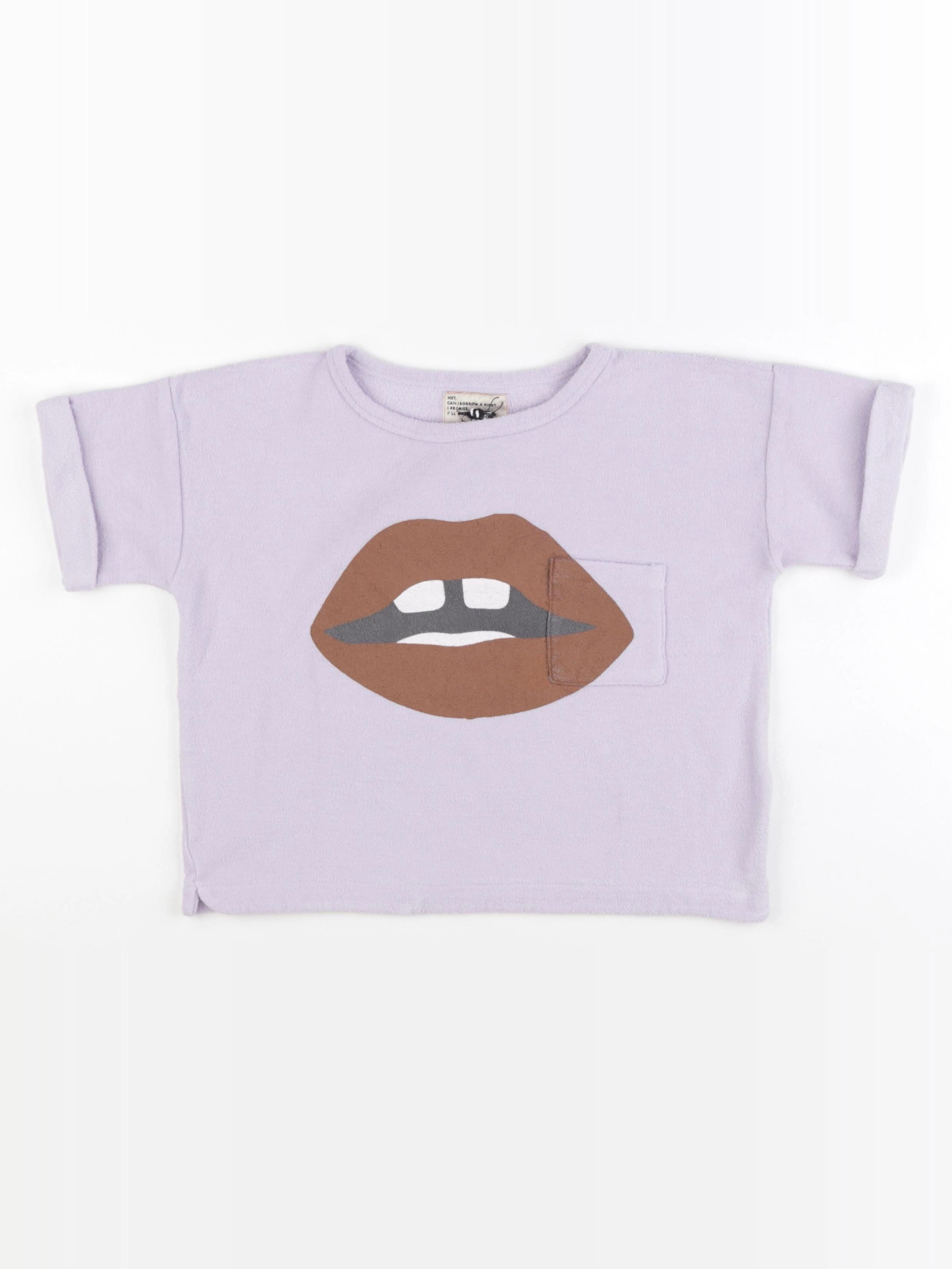 Piupiuchick - tee-shirt violet - 6 ans