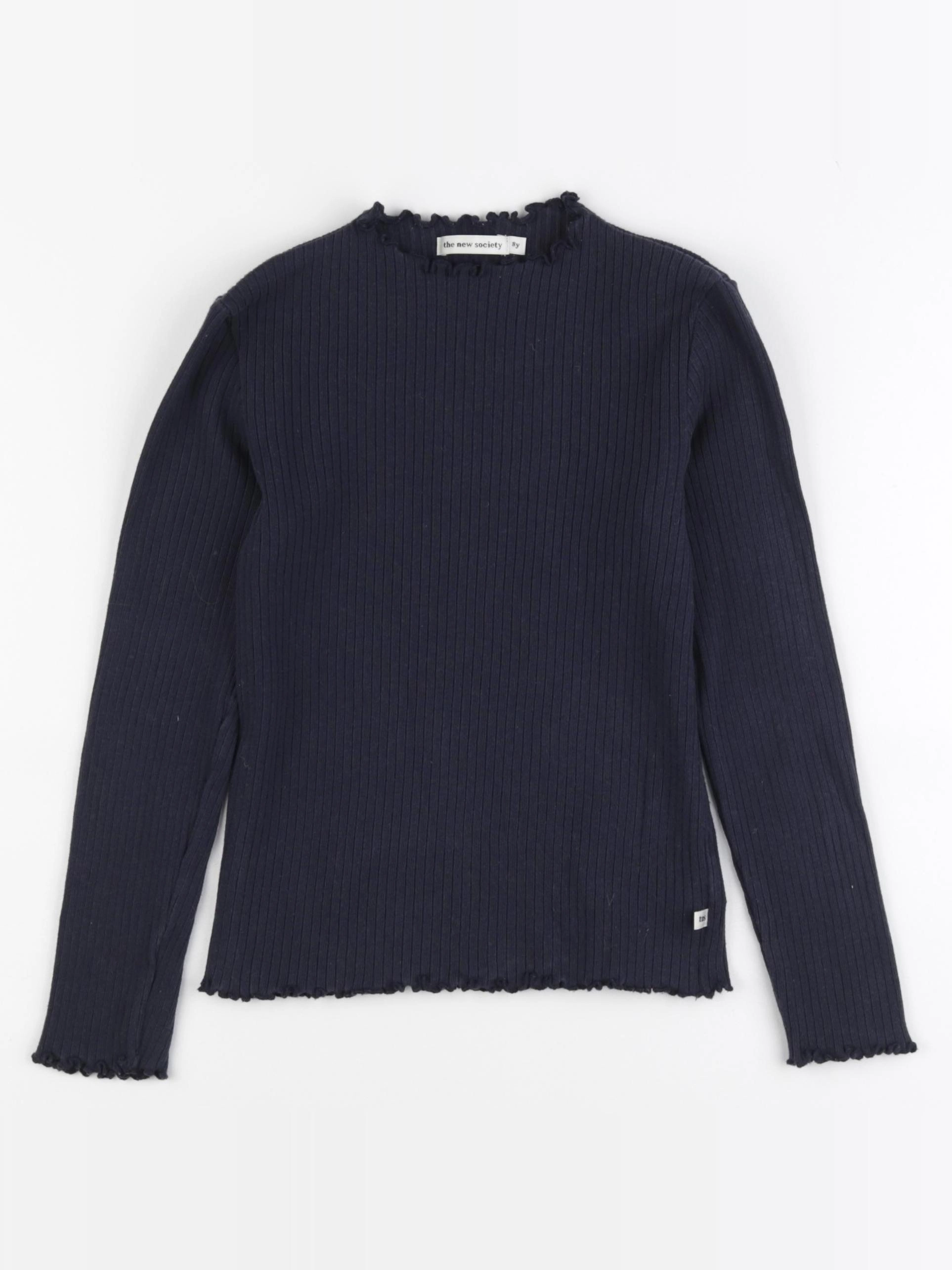 The new society - tee-shirt bleu - 8 ans