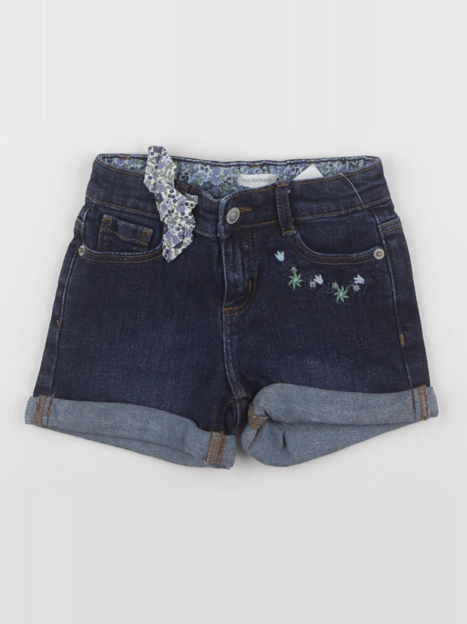 Vertbaudet - short bleu - 5 ans