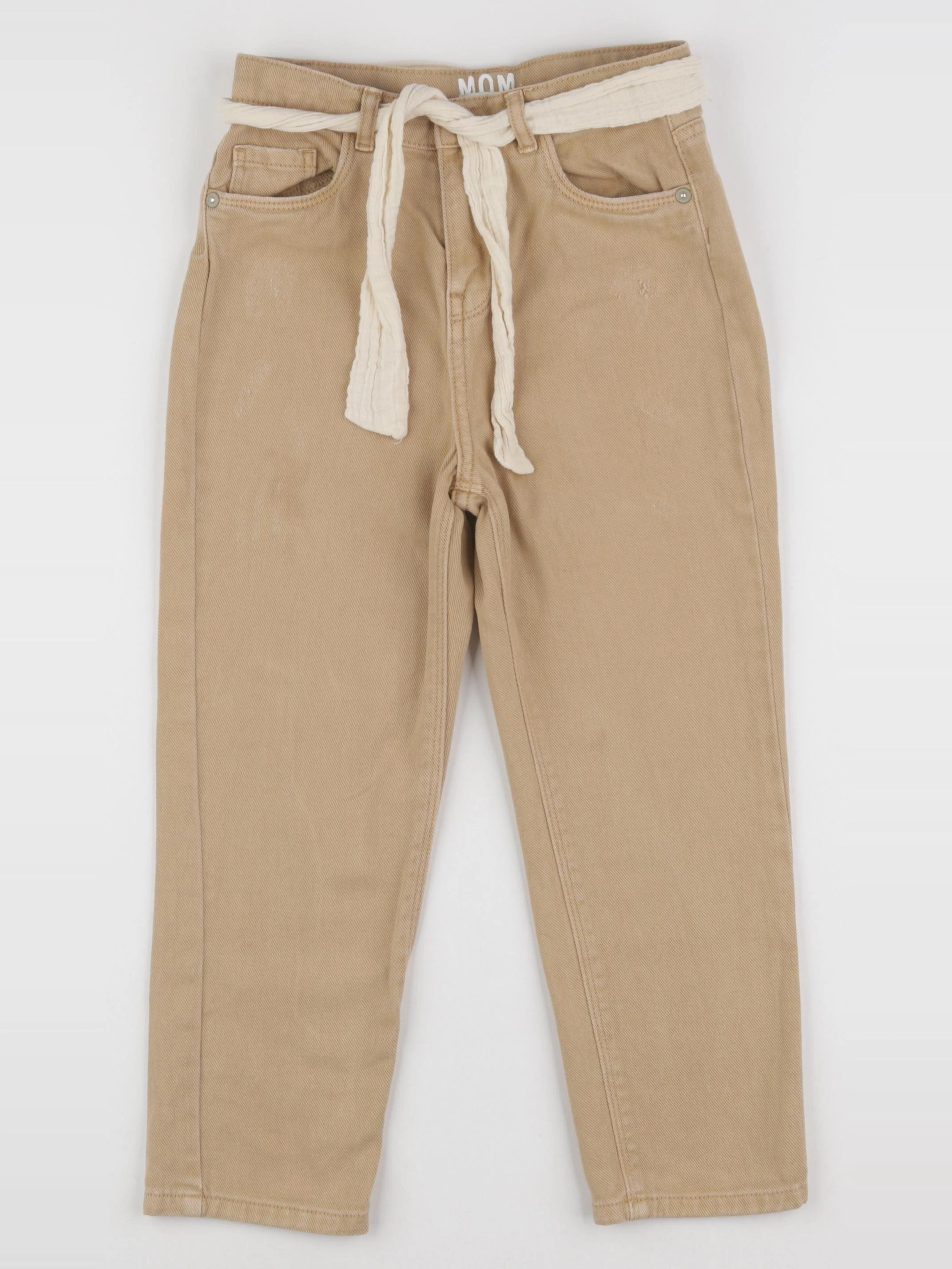 Vertbaudet - jean beige - 6 ans