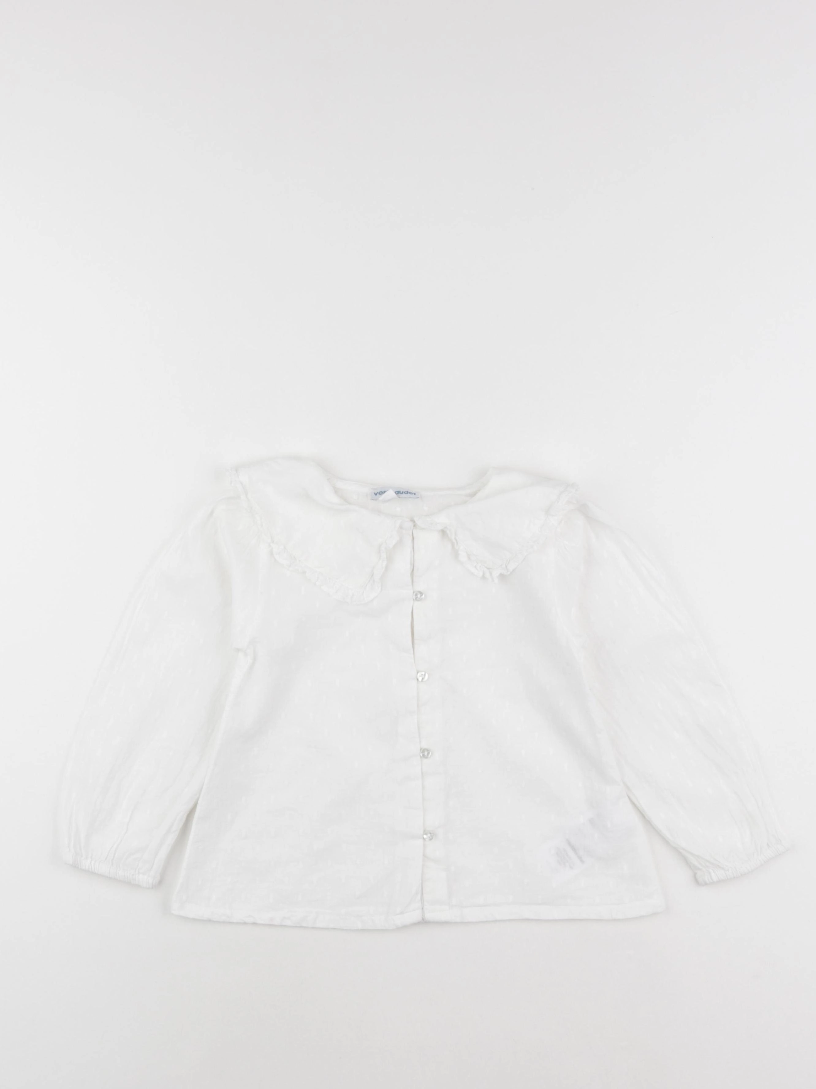Vertbaudet - blouse blanc - 3 ans