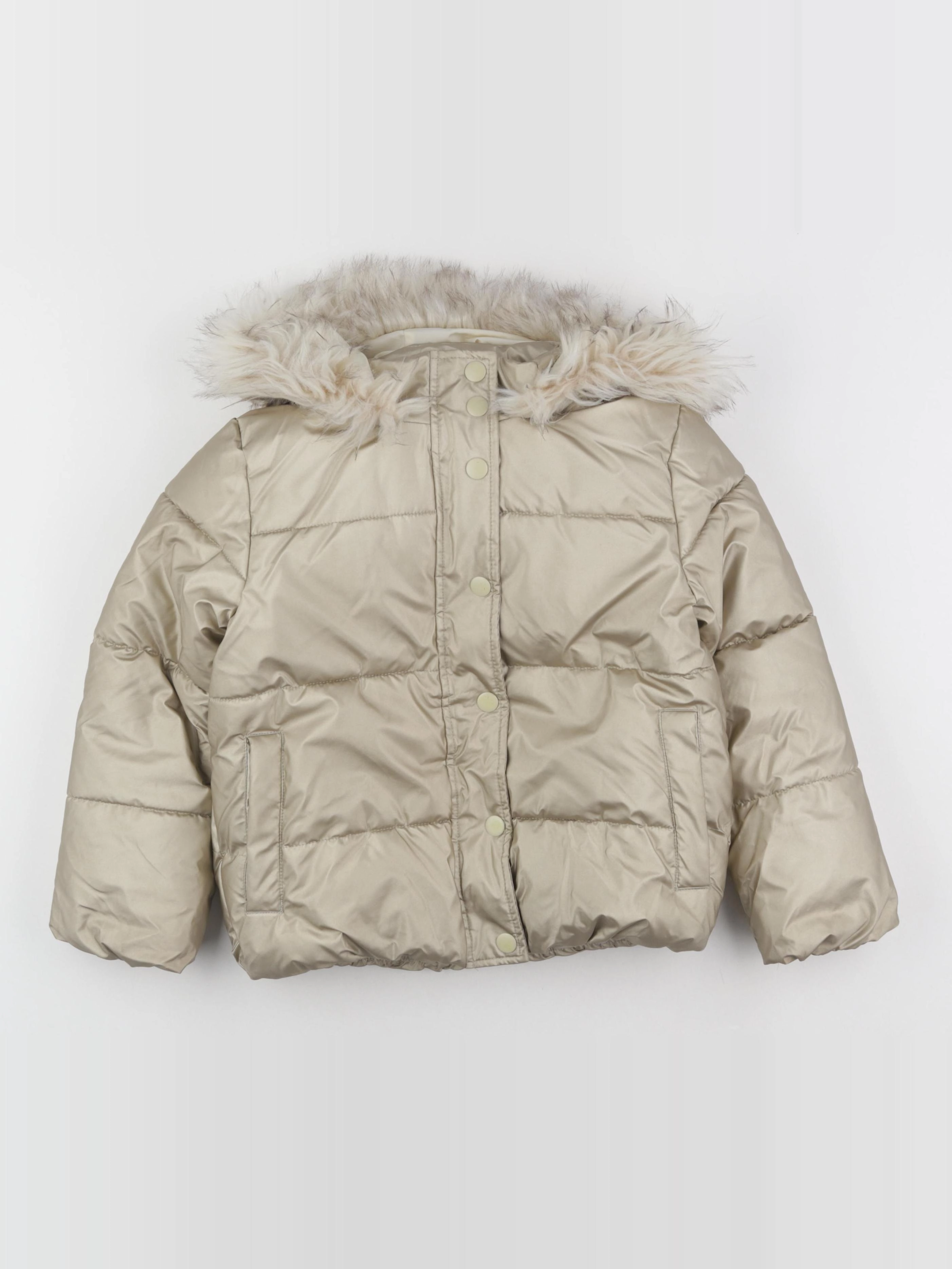 Vertbaudet - doudoune or - 6 ans