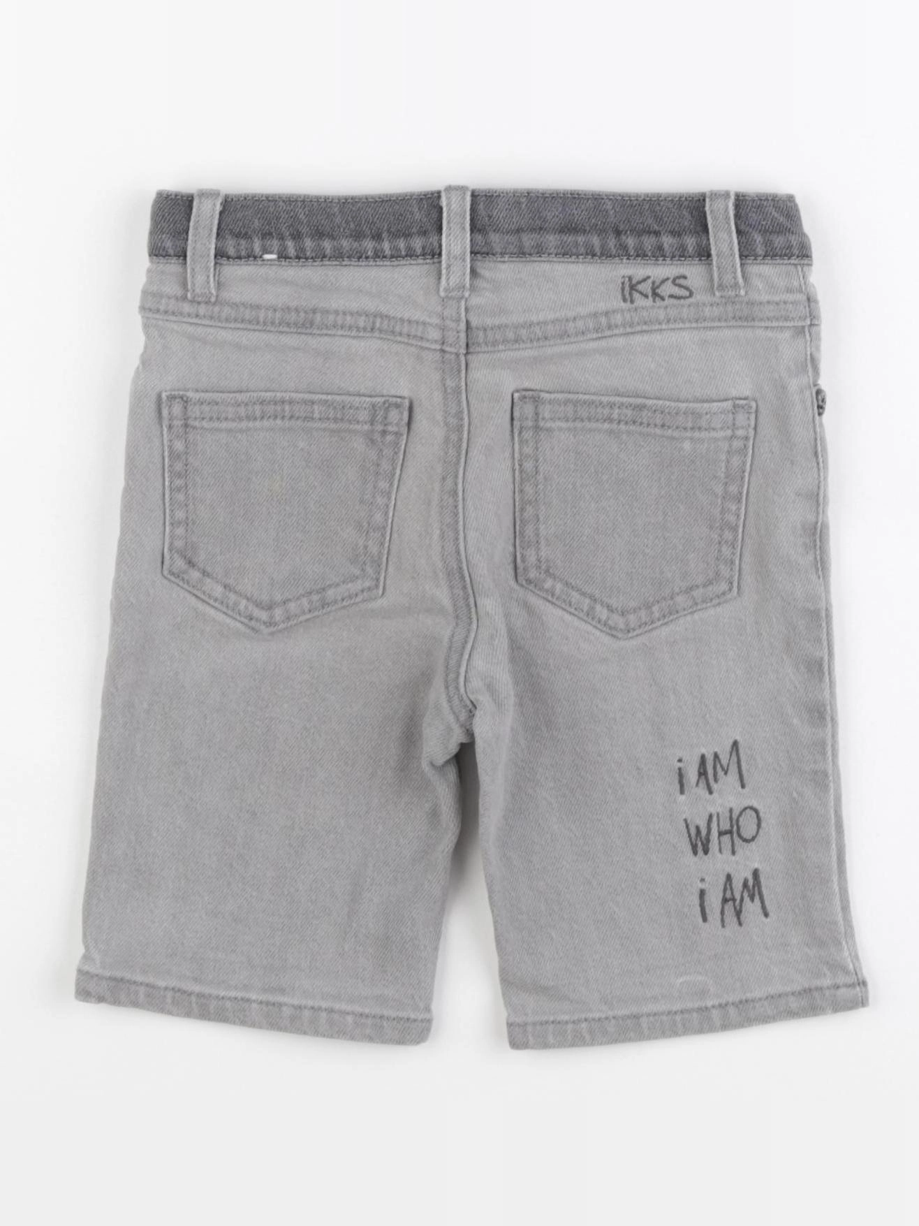 IKKS - short gris - 4 ans