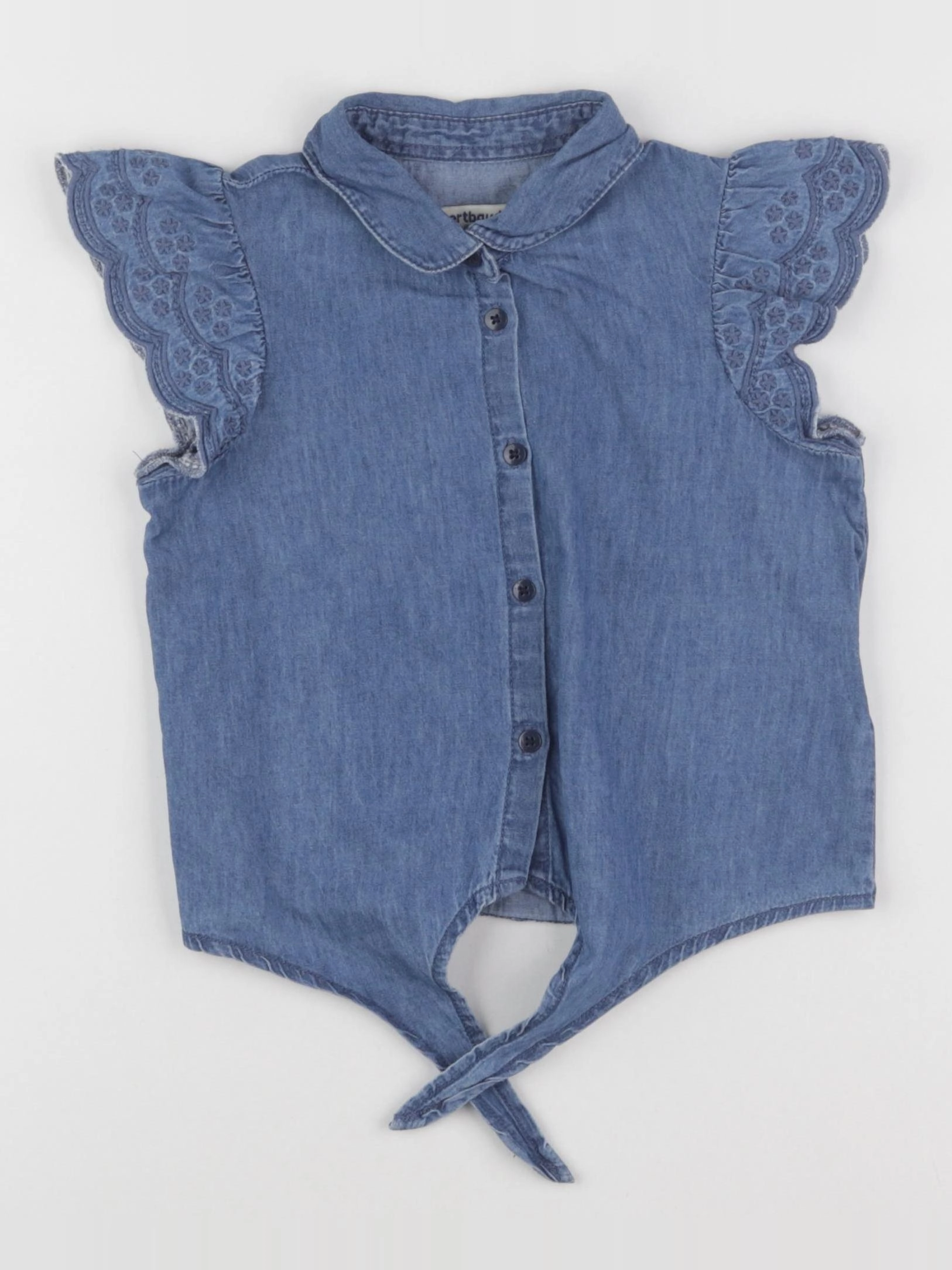 Vertbaudet - blouse bleu - 3 ans