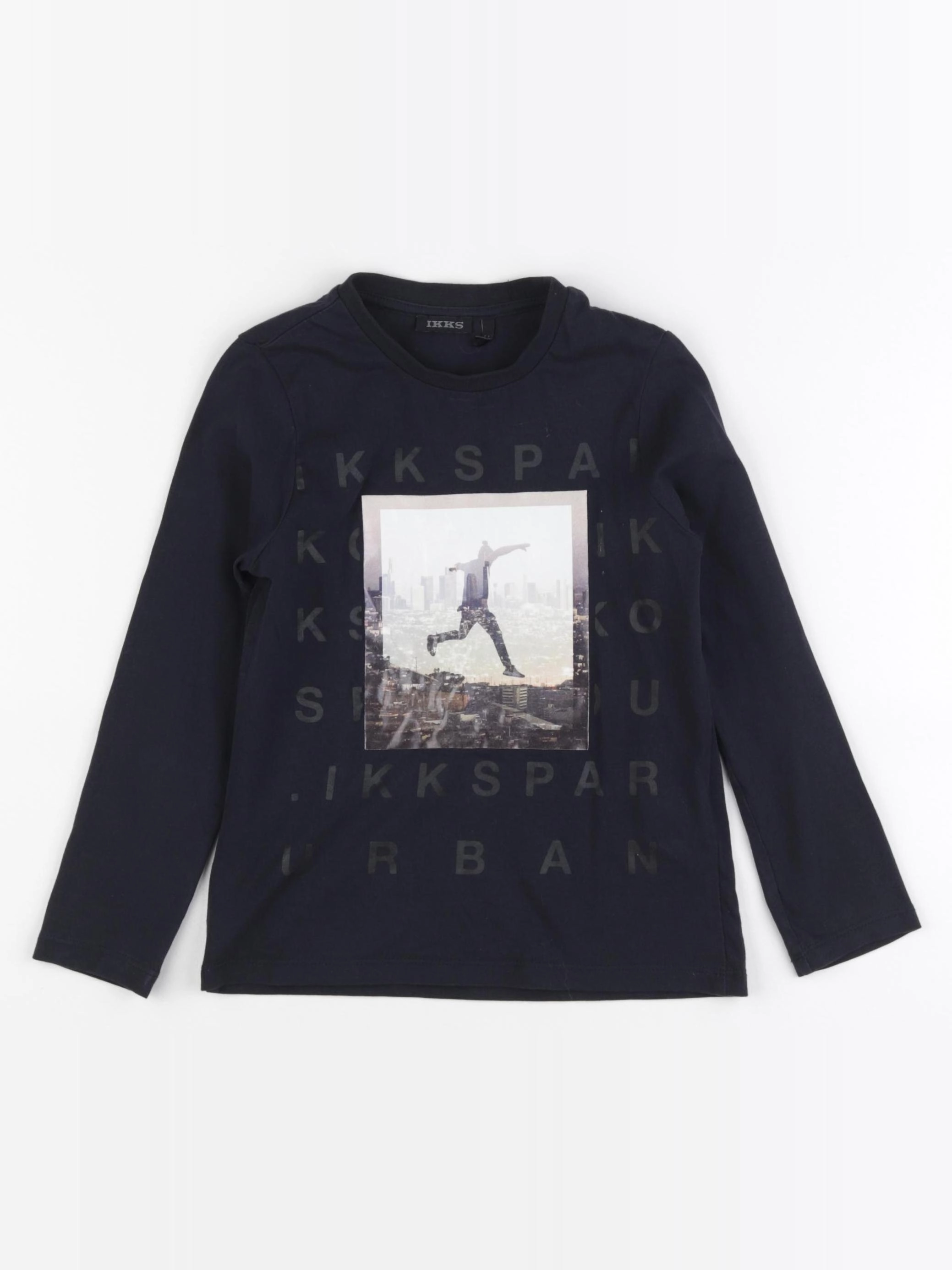 IKKS - tee-shirt bleu - 5 ans