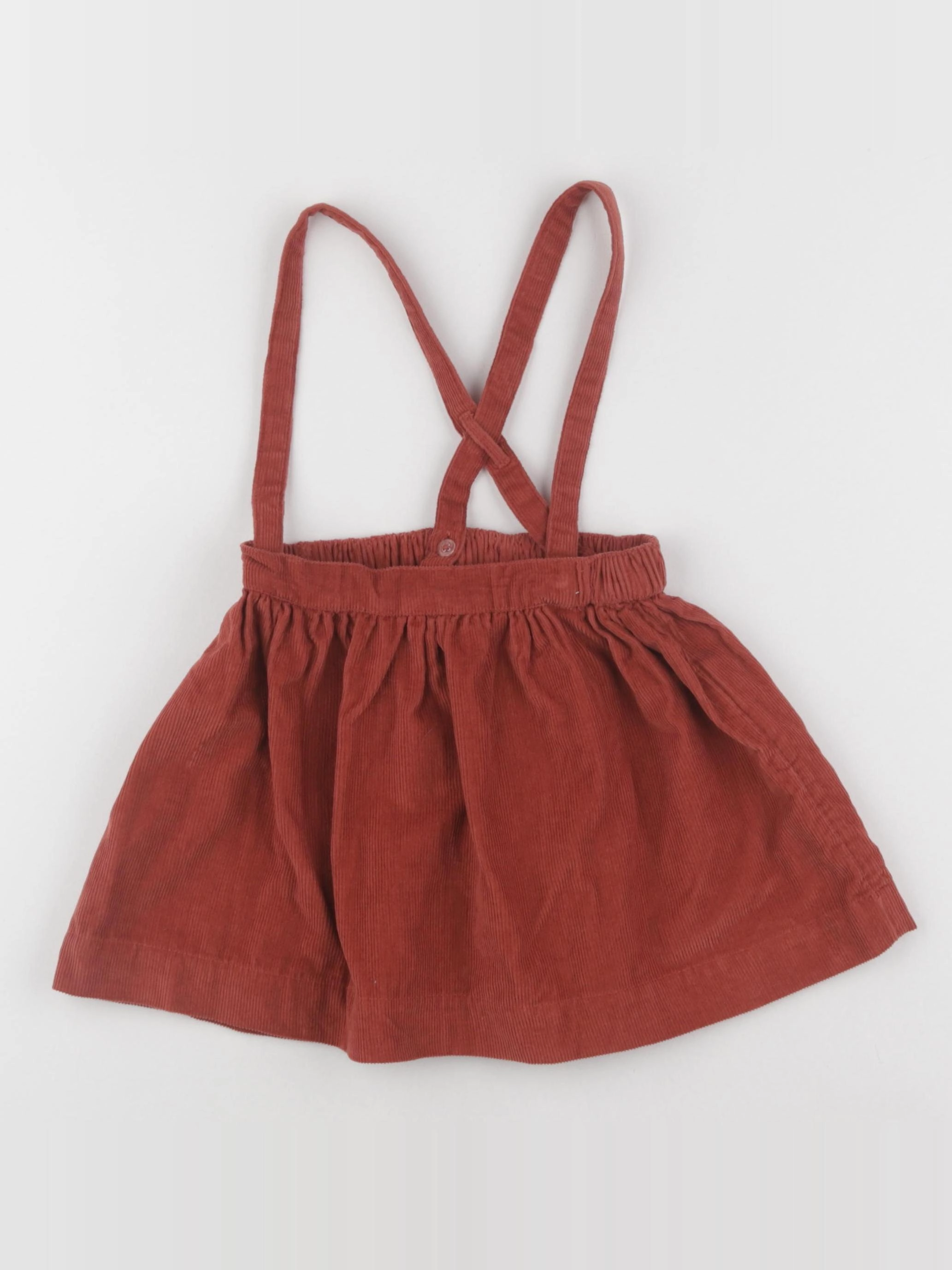 Vertbaudet - jupe marron - 3 ans