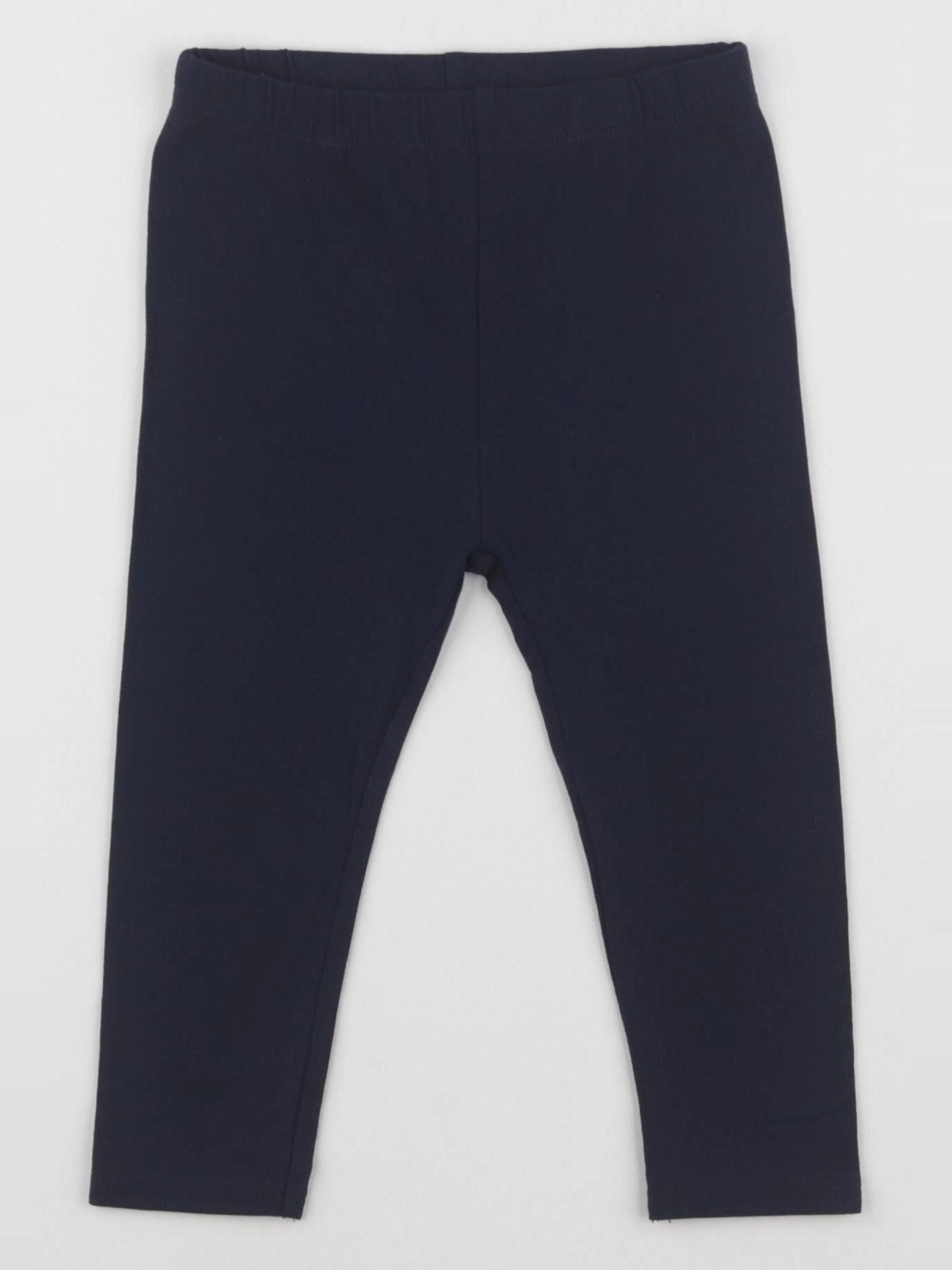 Vertbaudet - legging bleu - 18 mois