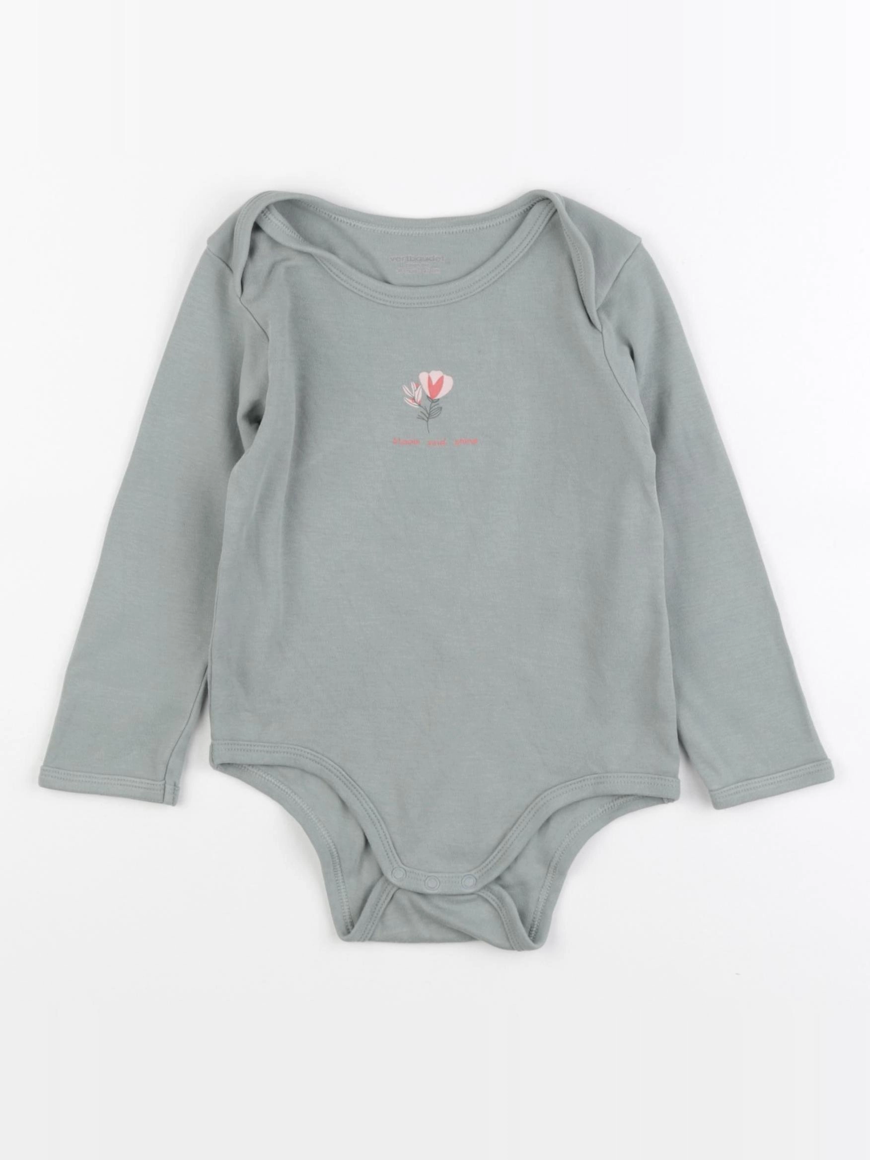 Vertbaudet - body vert - 36 mois