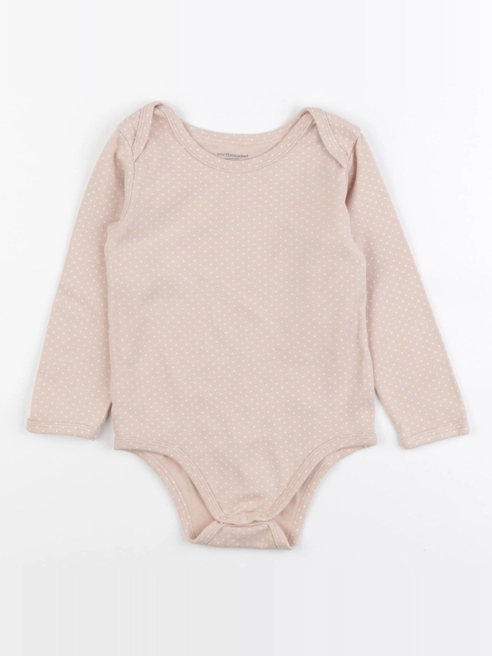 Vertbaudet - body rose - 36 mois