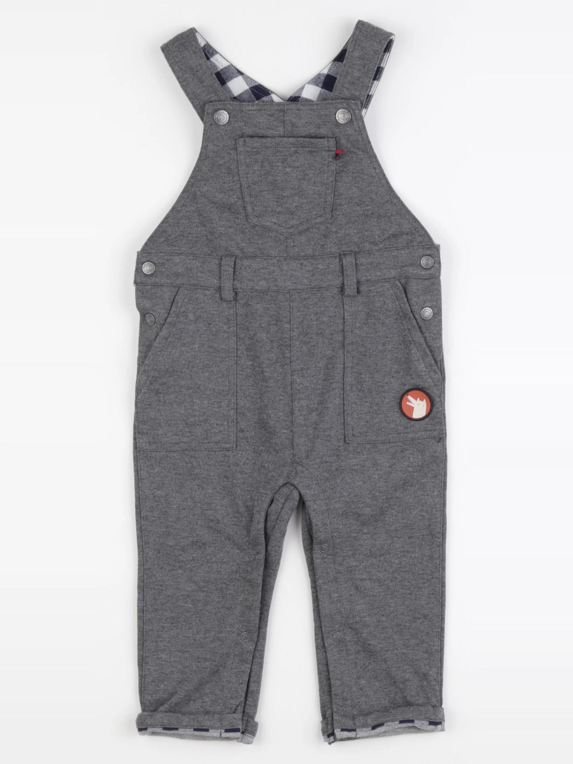 Cadet Rousselle - salopette gris - 18 mois