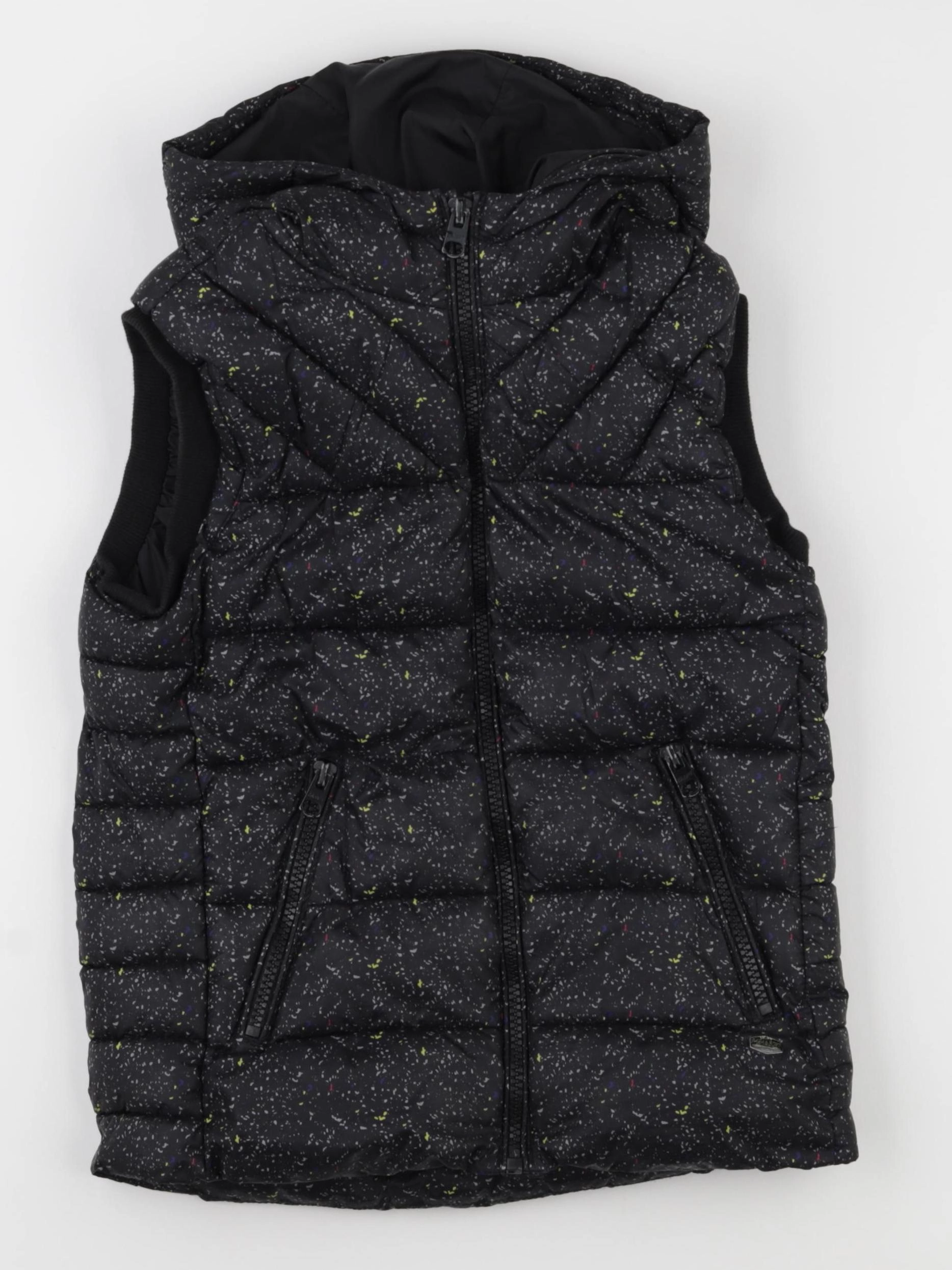 Zara - doudoune noir - 7/8 ans