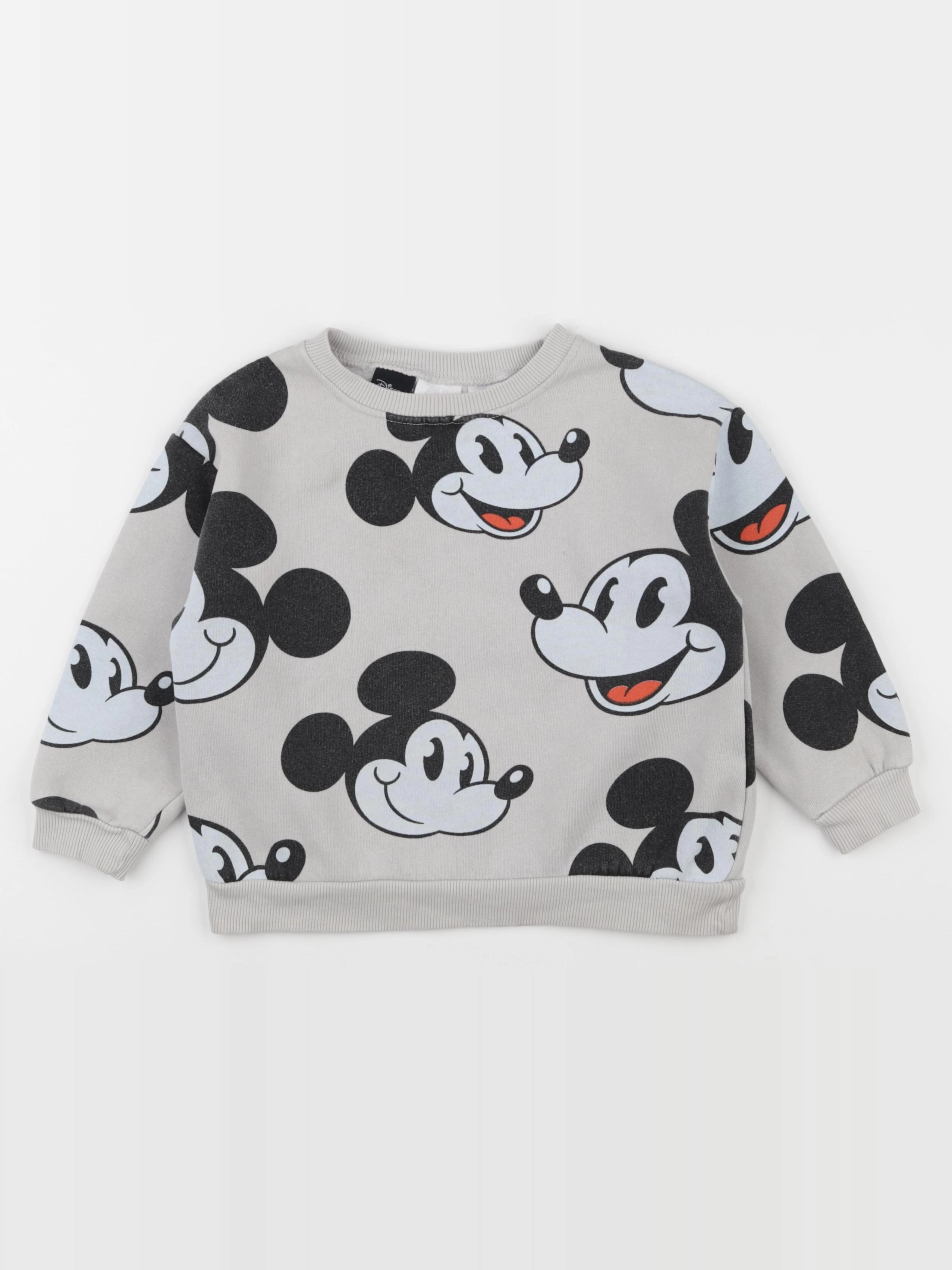 Zara - sweat beige, gris - 4/5 ans