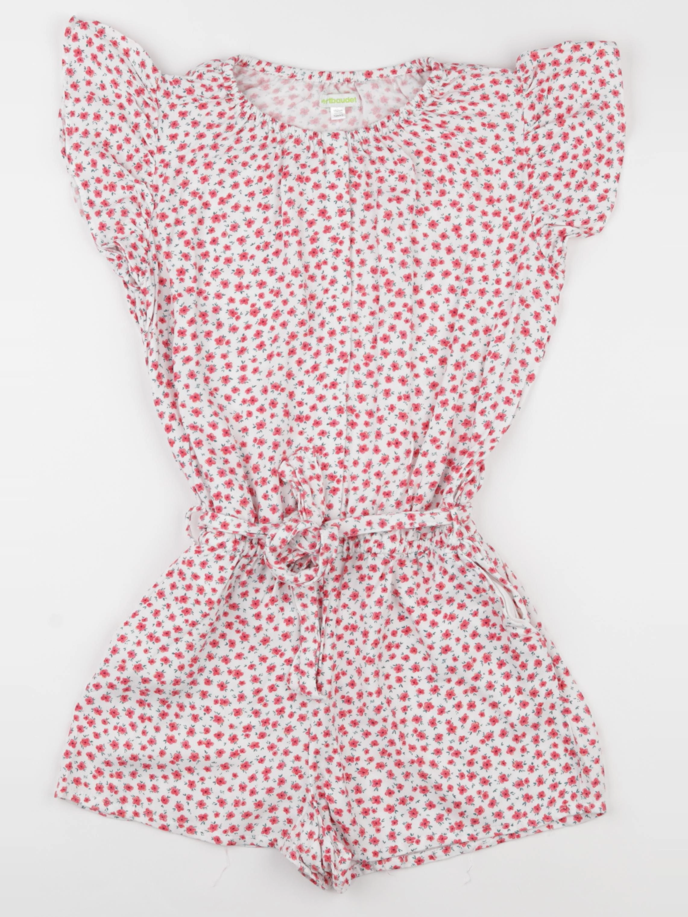 Vertbaudet - combinaison rouge - 12 ans