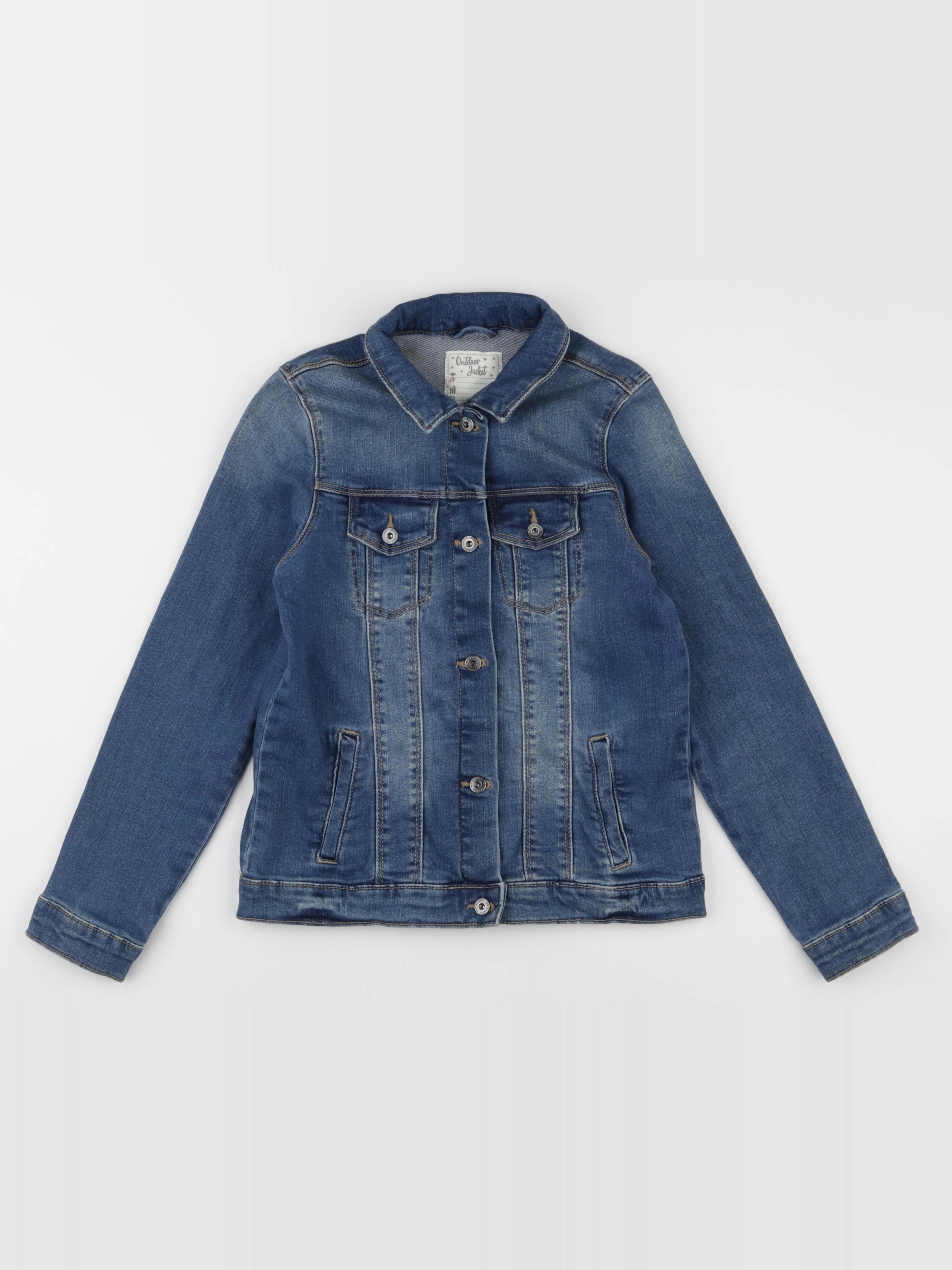 Vertbaudet - veste bleu - 10 ans