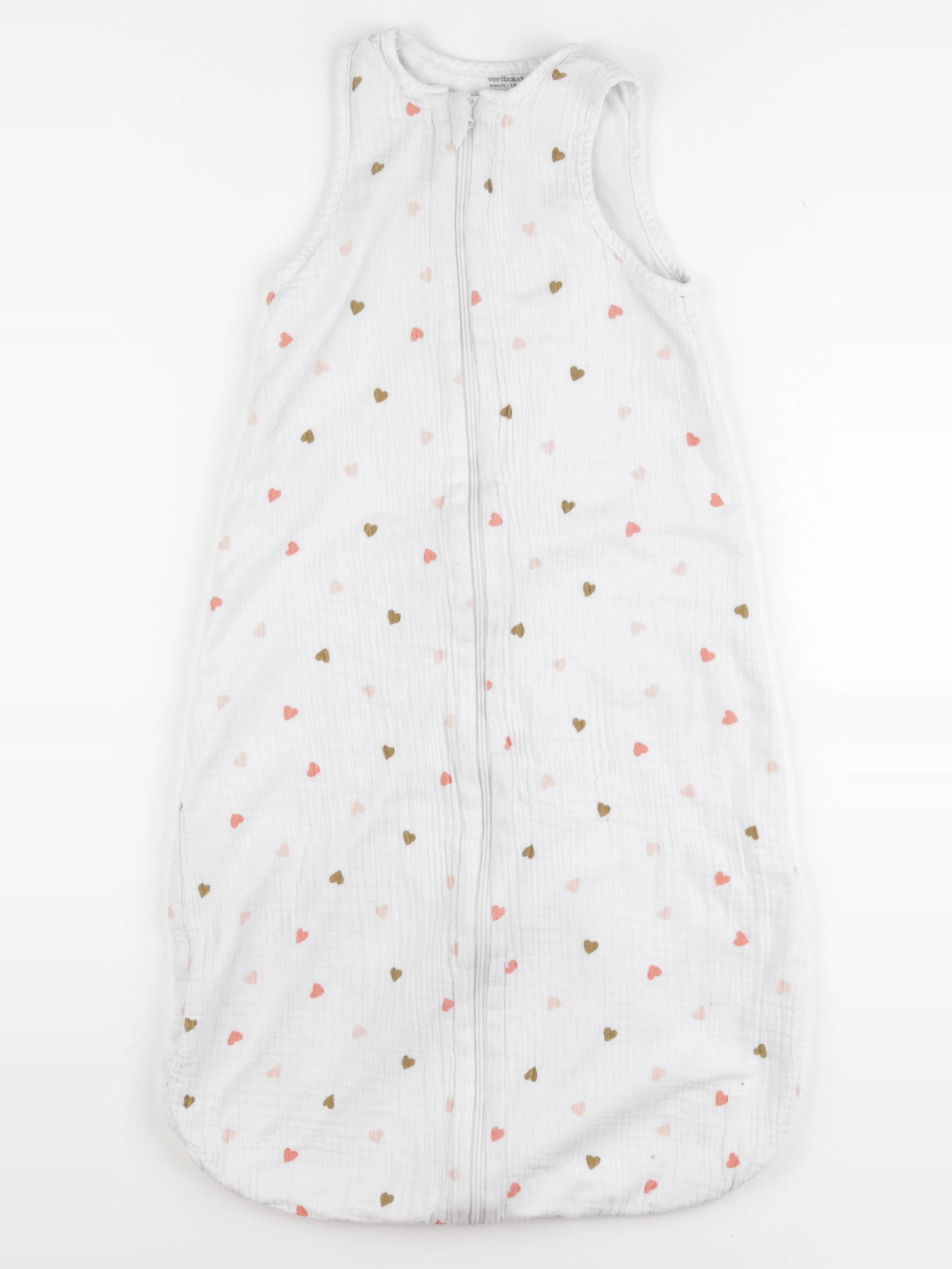 Vertbaudet - gigoteuse blanc - 6/18 mois