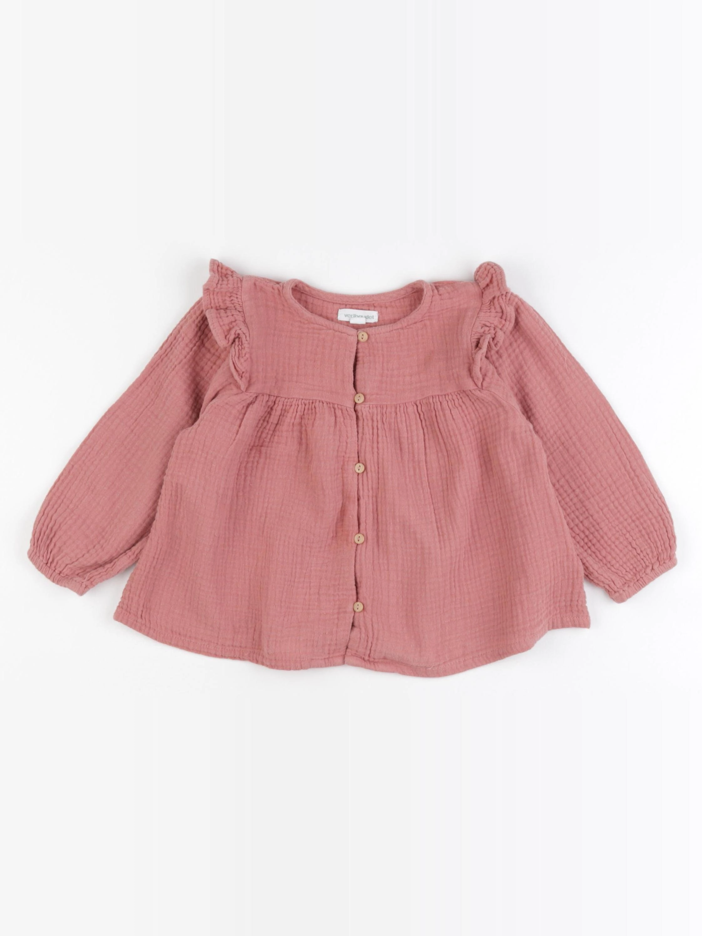 Vertbaudet - blouse rose - 24 mois