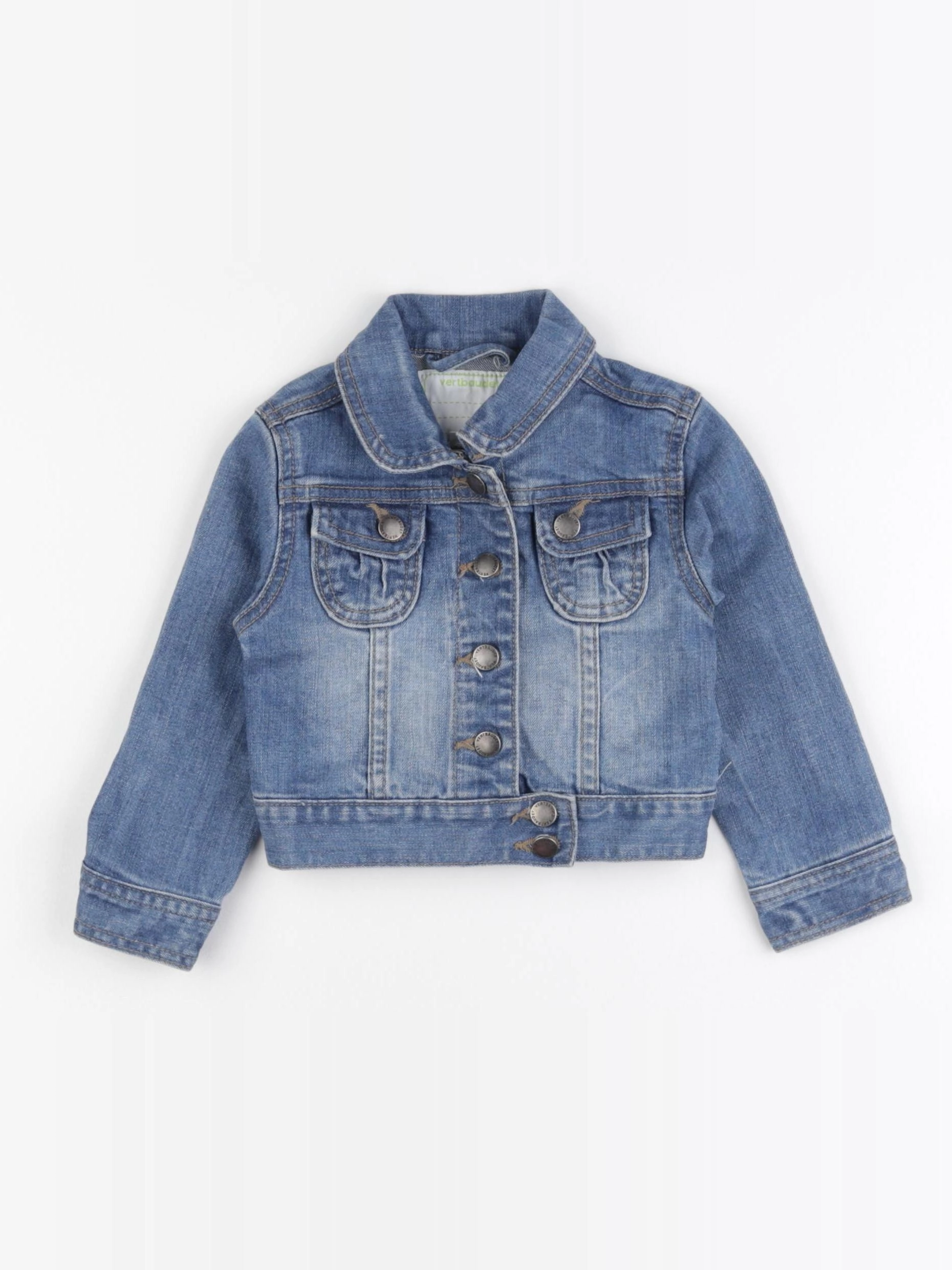 Vertbaudet - veste bleu - 2 ans