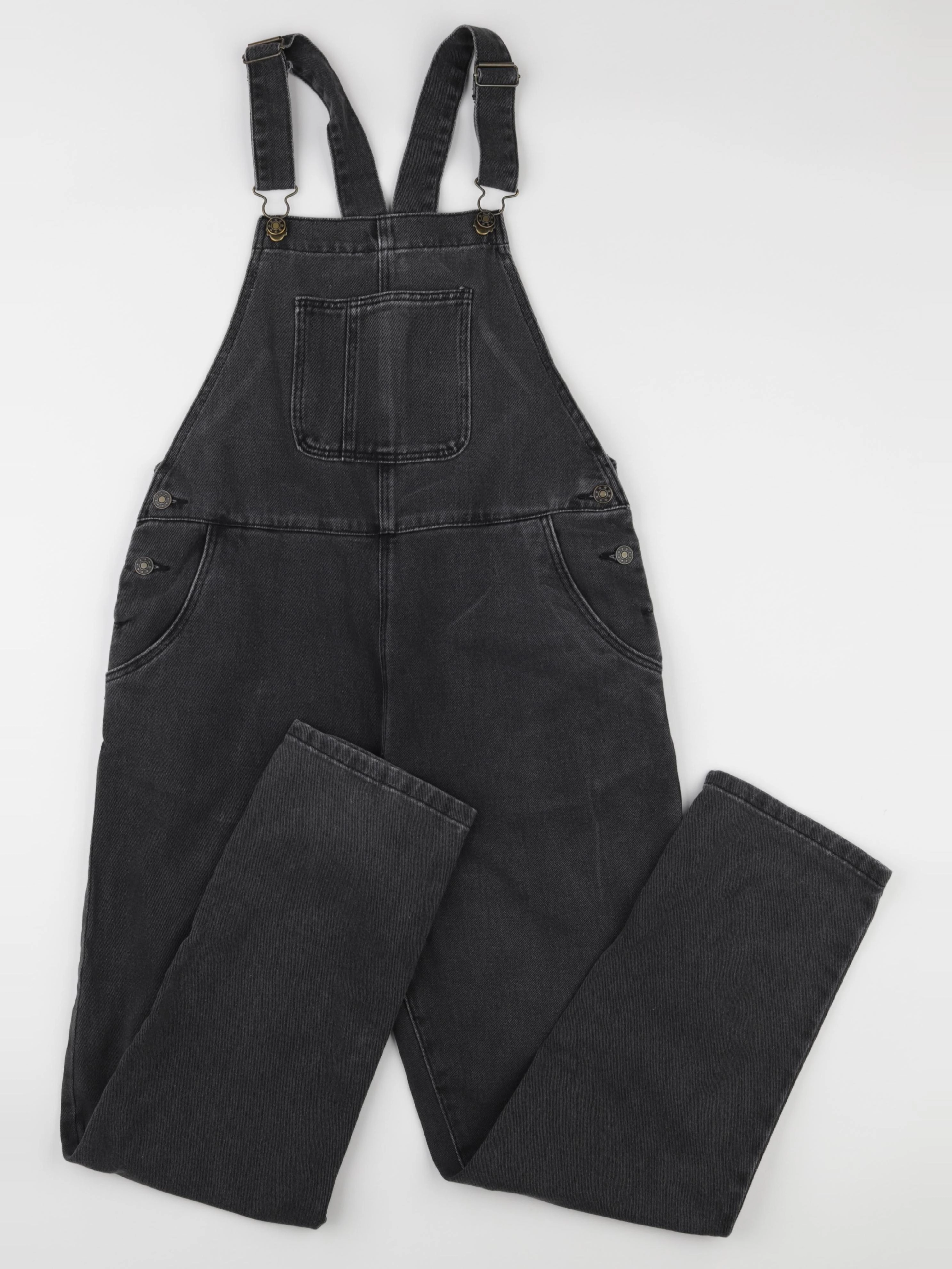 Monoprix - salopette gris - 12 ans