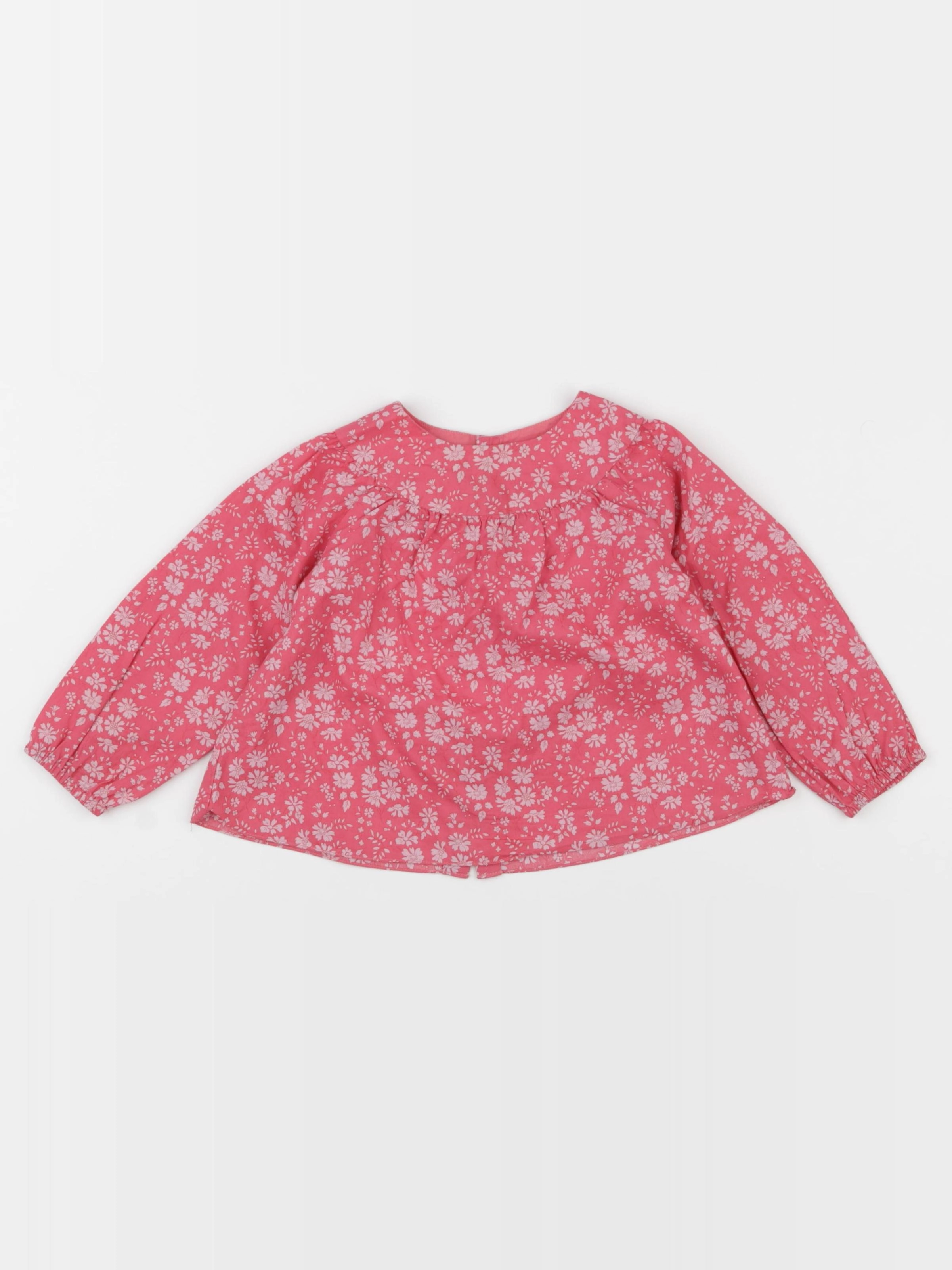 Jacadi - blouse liberty rose - 12 mois
