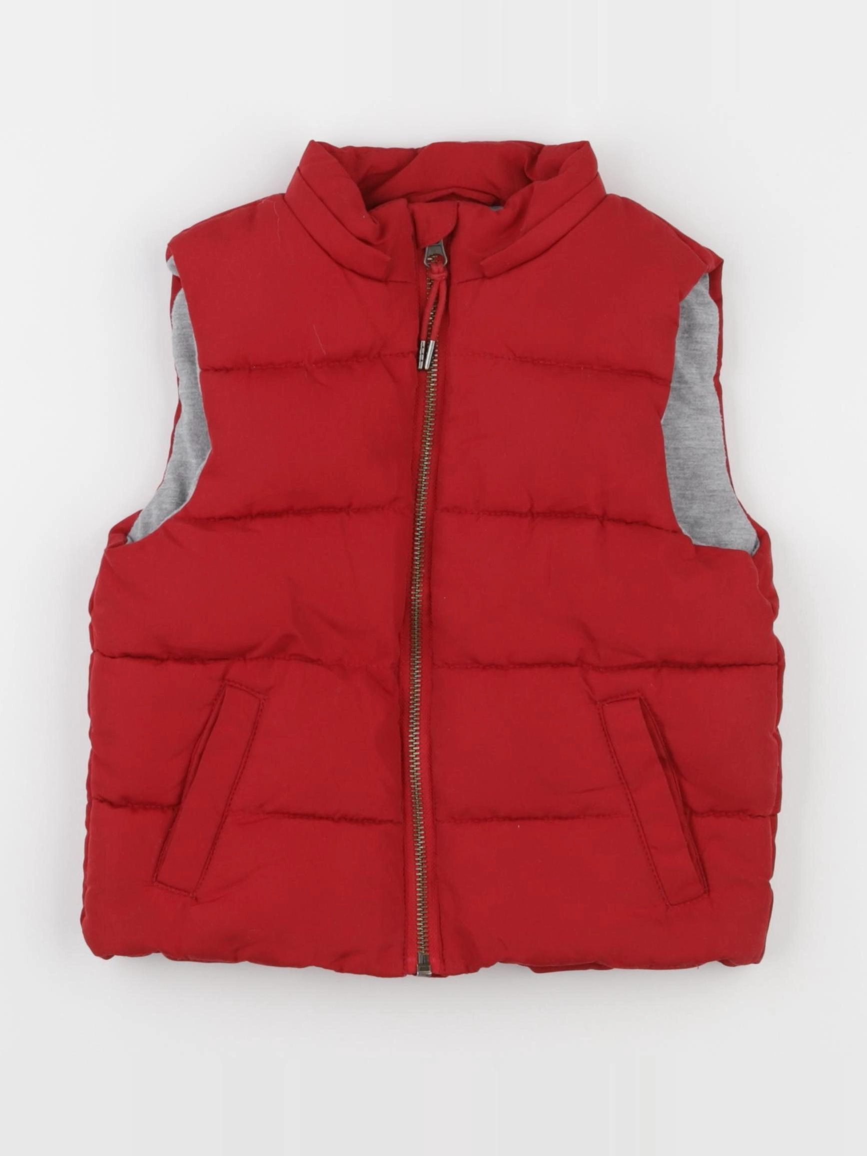 Monoprix - doudoune rouge - 4 ans