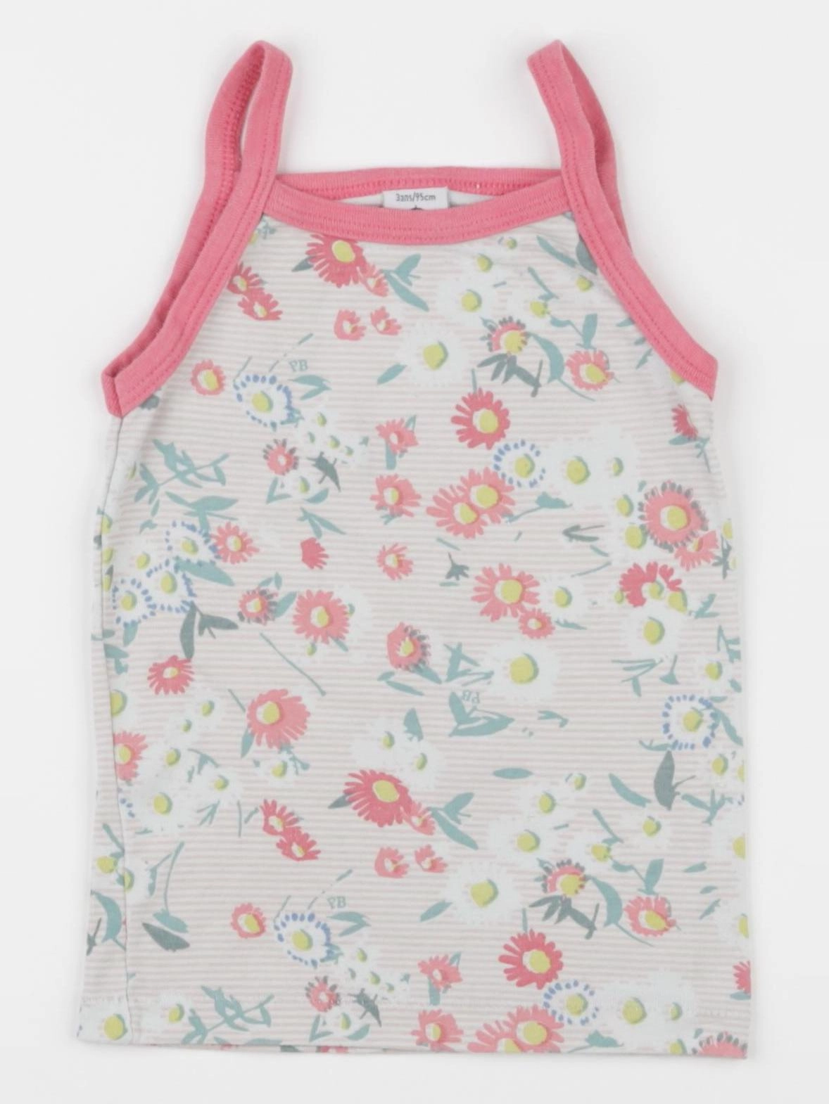 Petit Bateau - maillot de corps rose - 3 ans