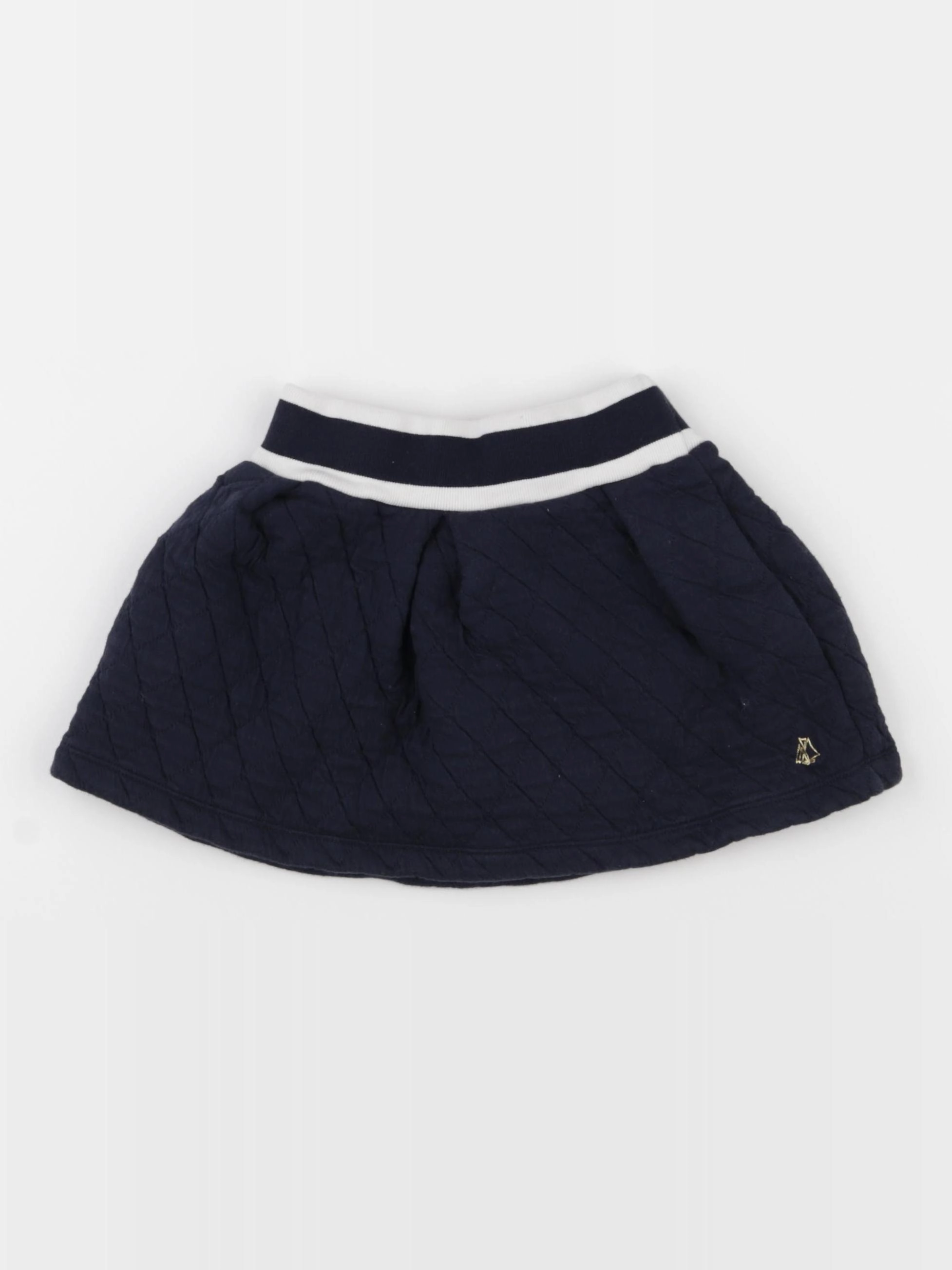 Petit Bateau - jupe bleu - 3 ans