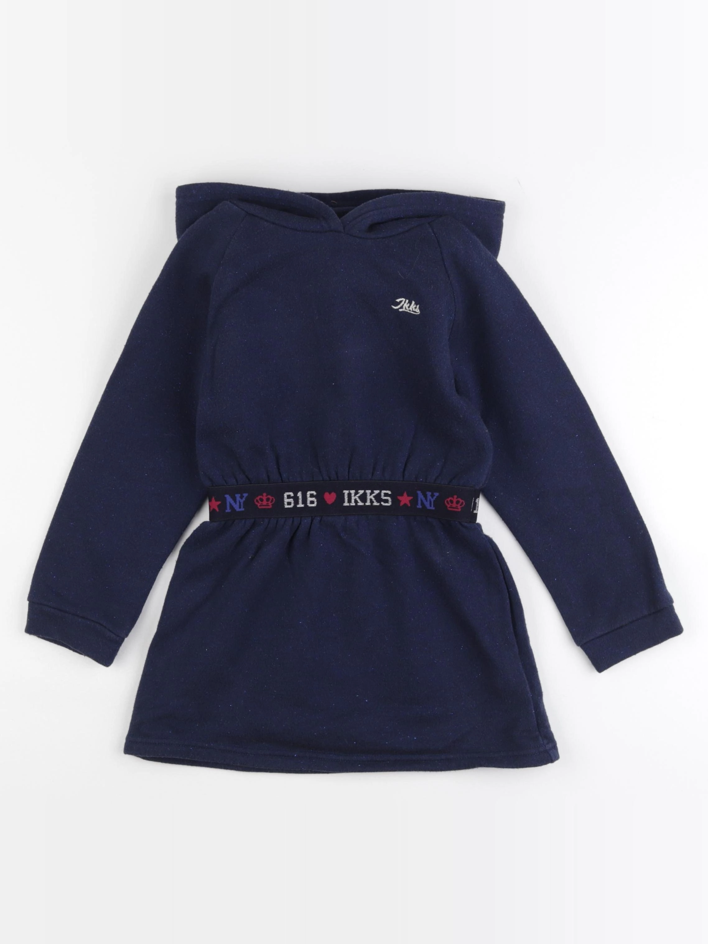IKKS - robe bleu - 4 ans
