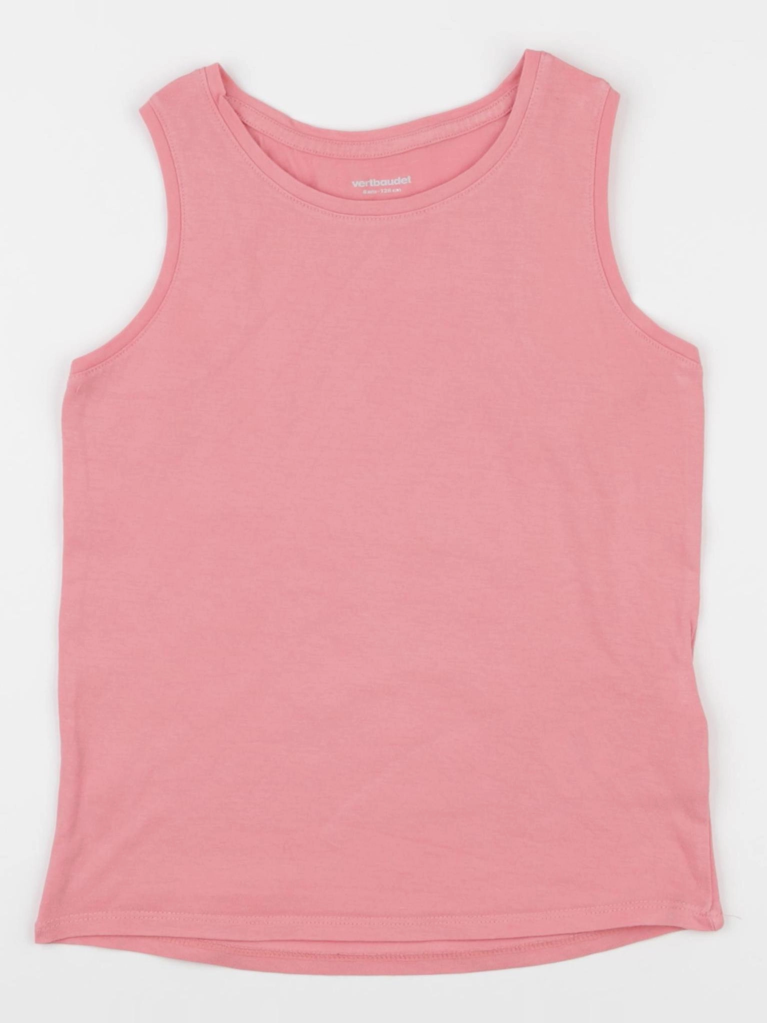 Vertbaudet - débardeur rose - 8 ans