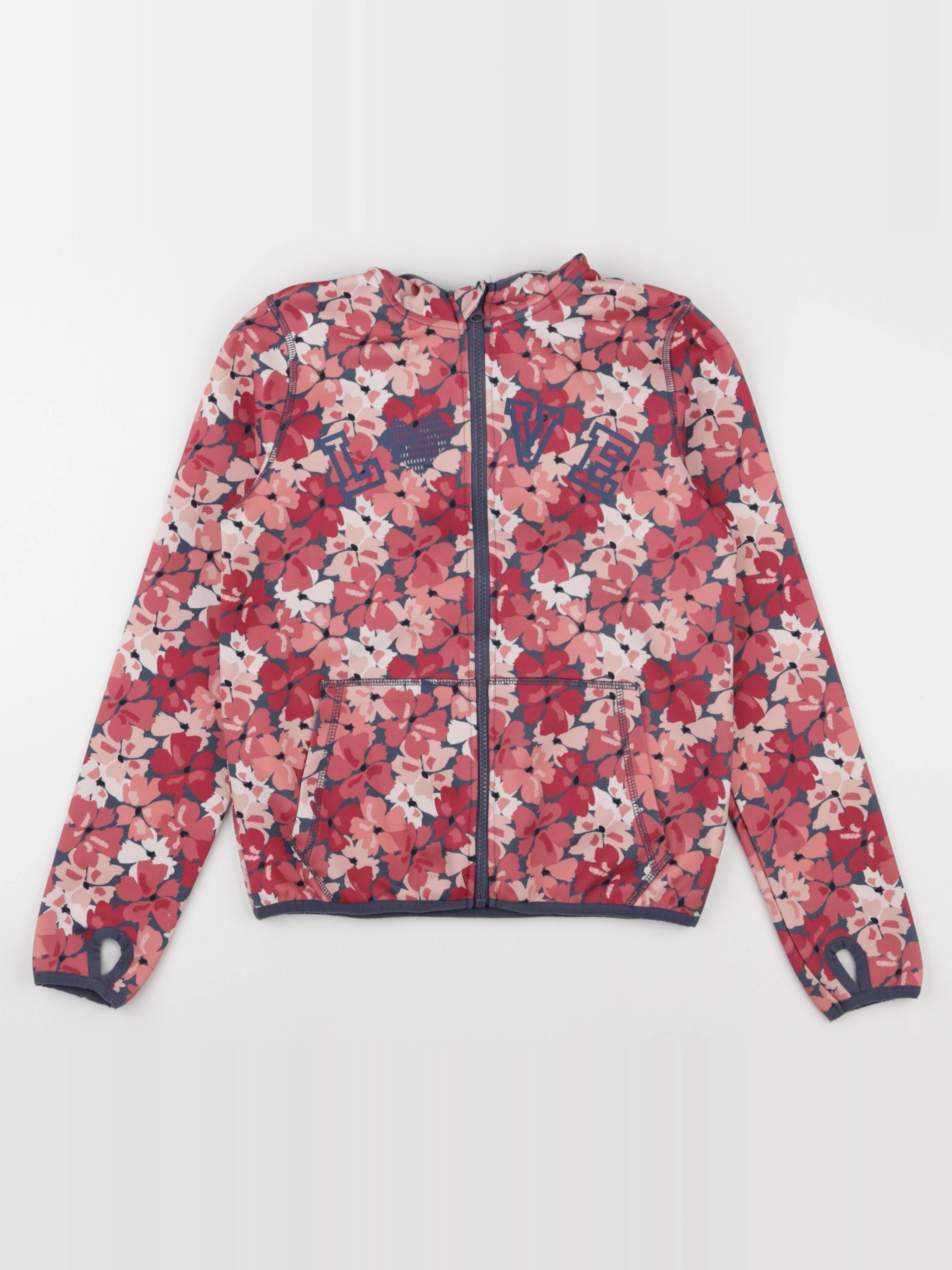 Vertbaudet - sweat multicolore - 12 ans