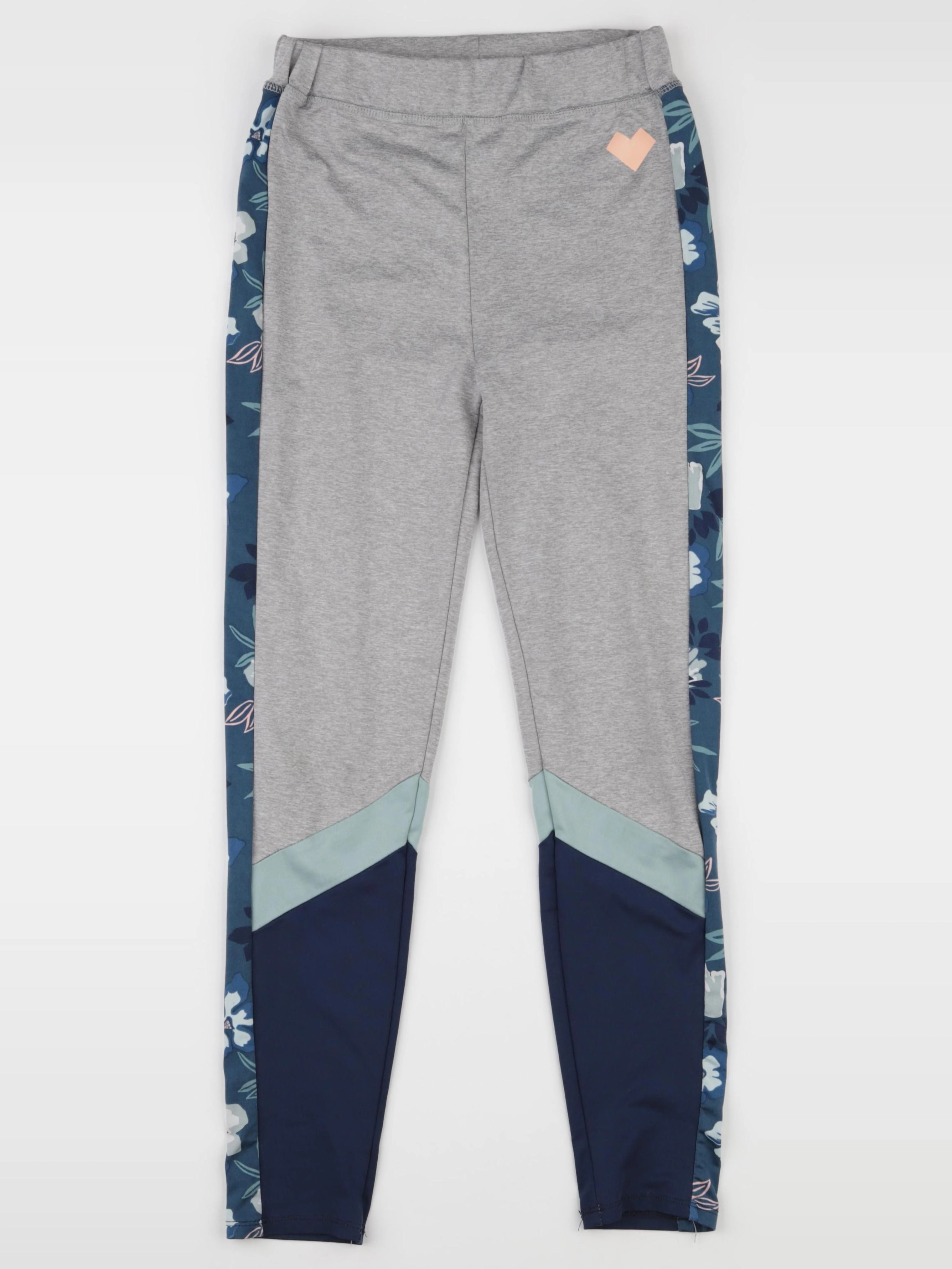 Vertbaudet - jogging gris, bleu - 10 ans