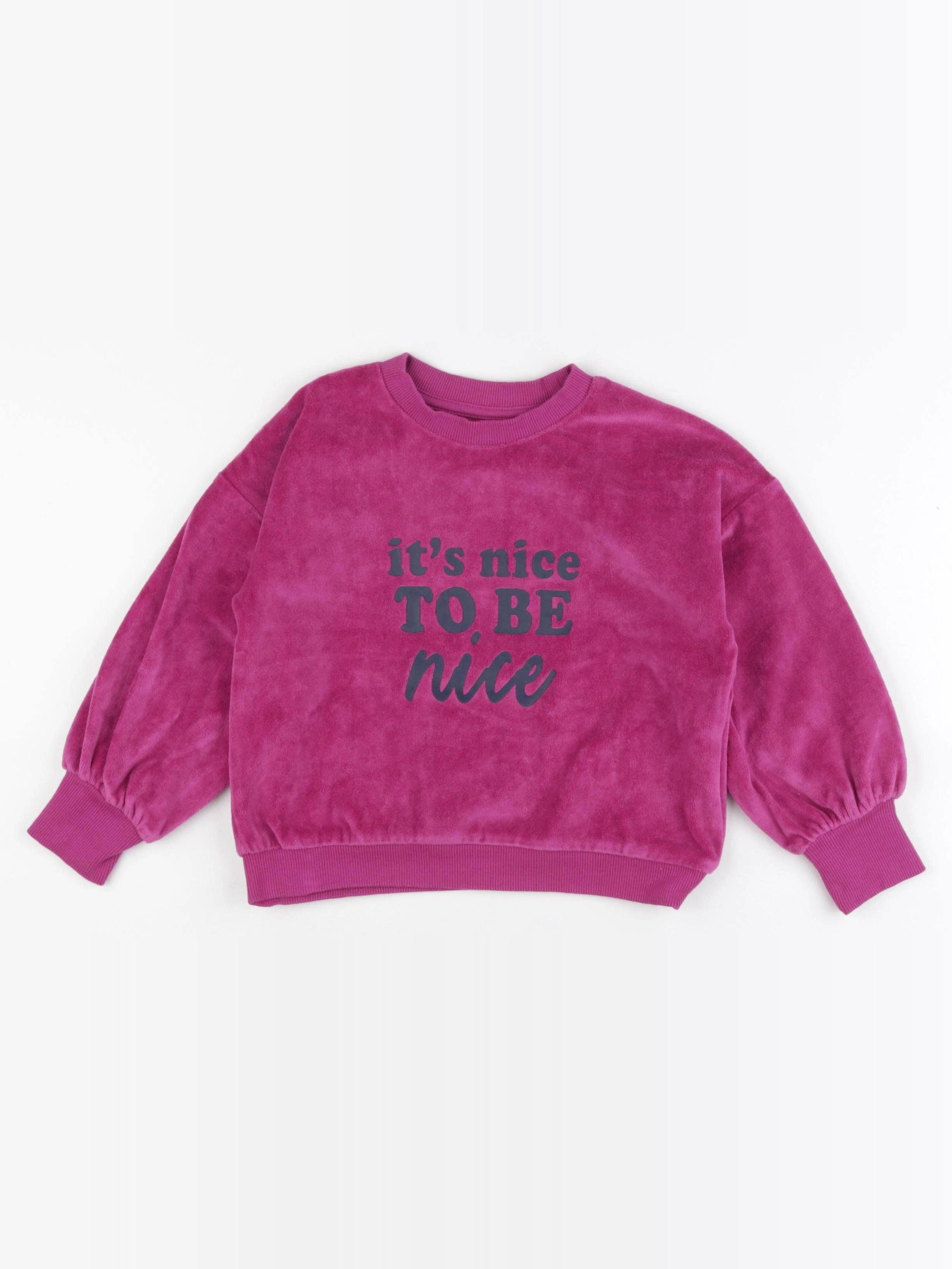 Vertbaudet - pull rose - 4 ans