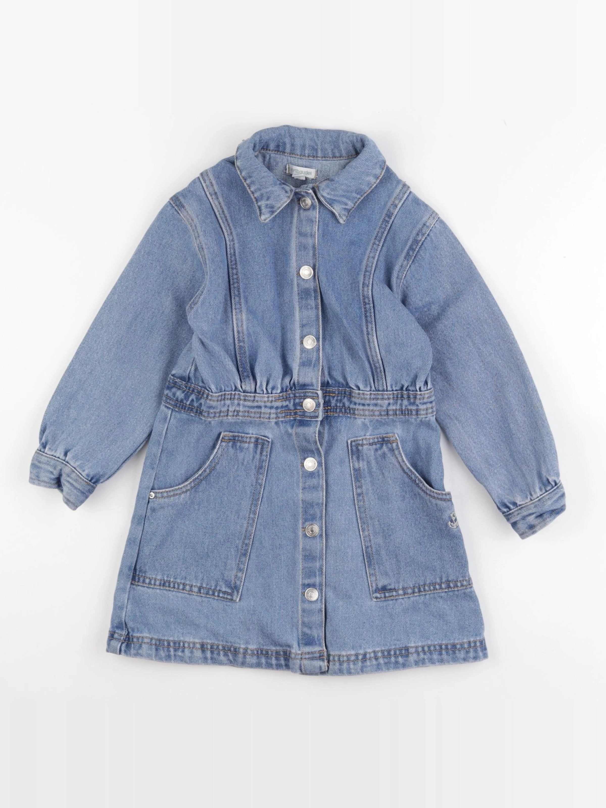 Vertbaudet - robe bleu - 6 ans