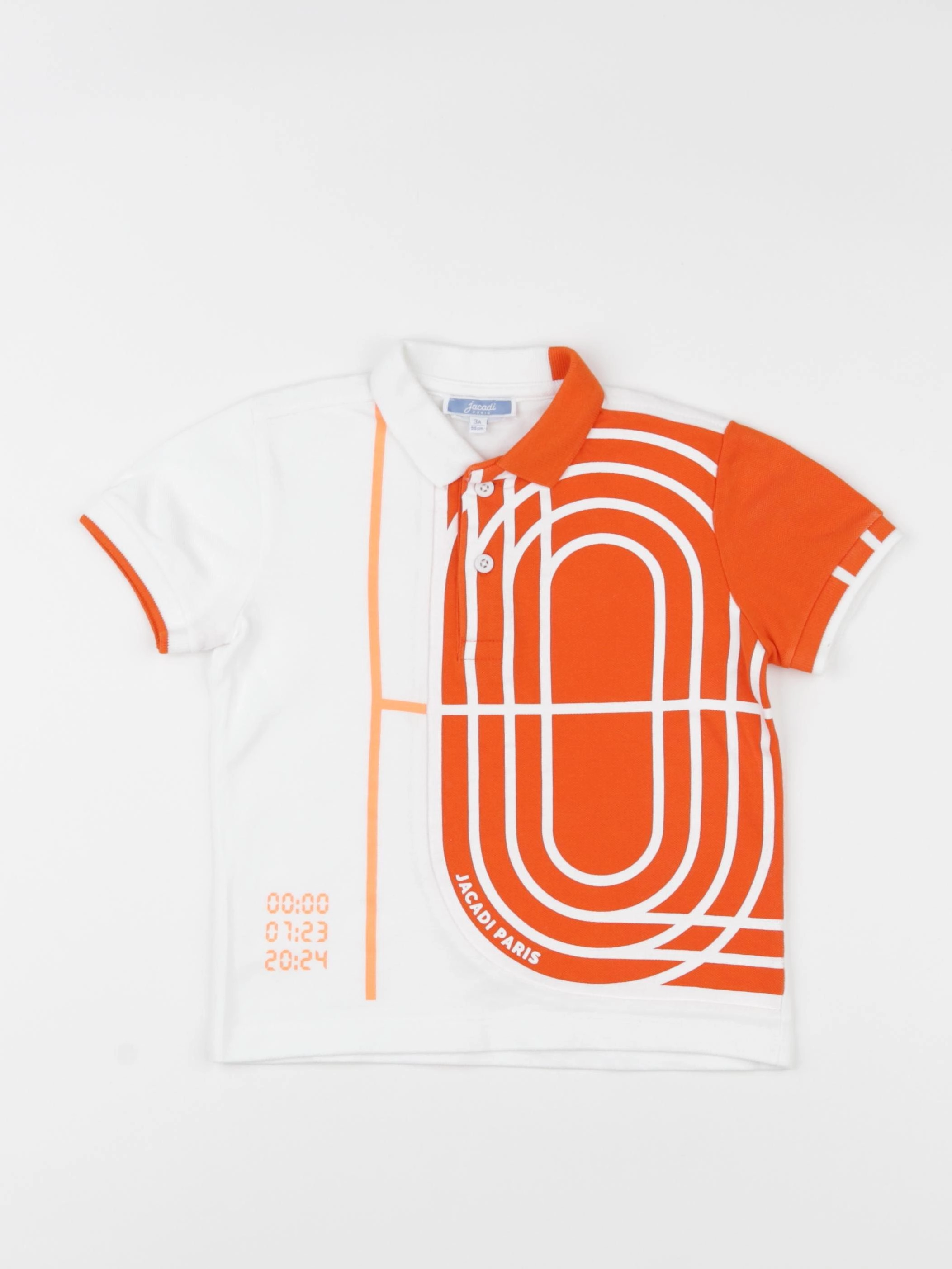 Jacadi - polo blanc - 3 ans