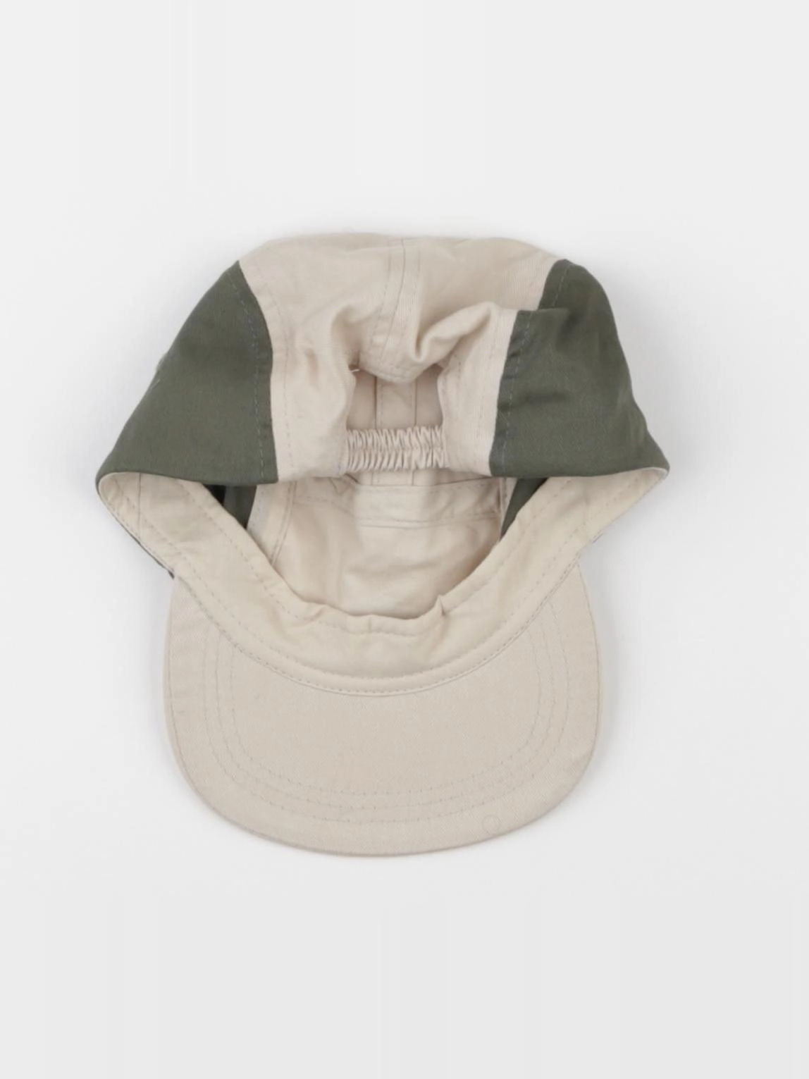 H&M - casquette beige, vert - 2/4 ans