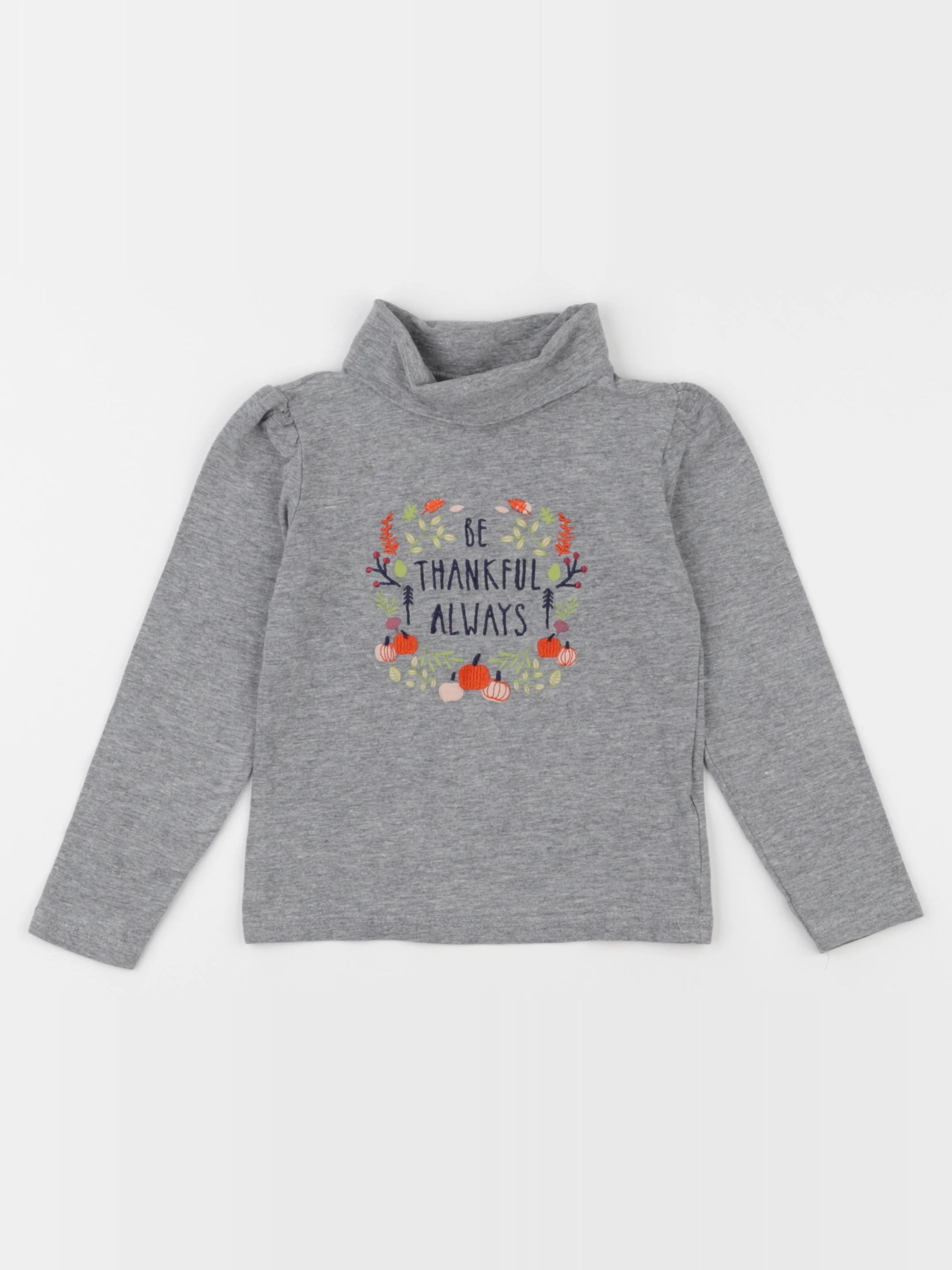 Vertbaudet - sous-pull gris - 4 ans