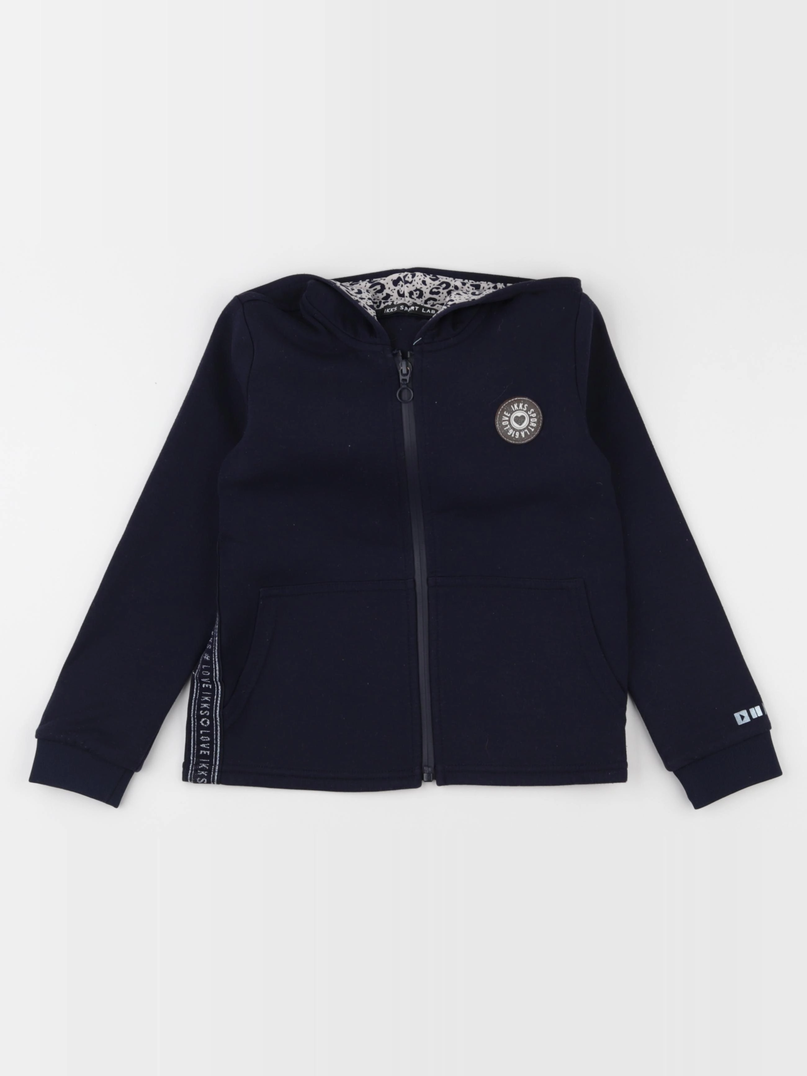 IKKS - sweat bleu - 6 ans
