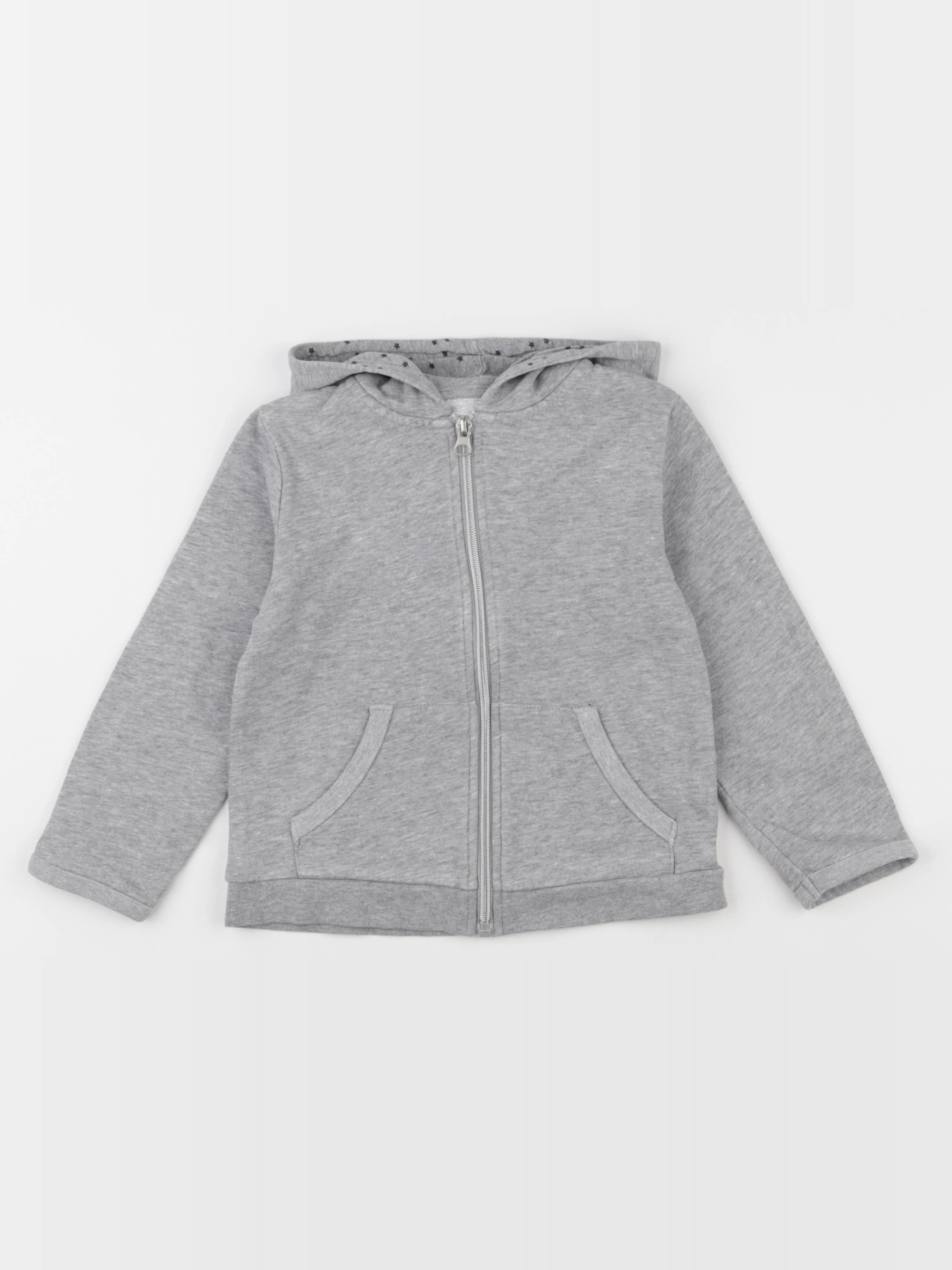 Monoprix - sweat gris - 5 ans