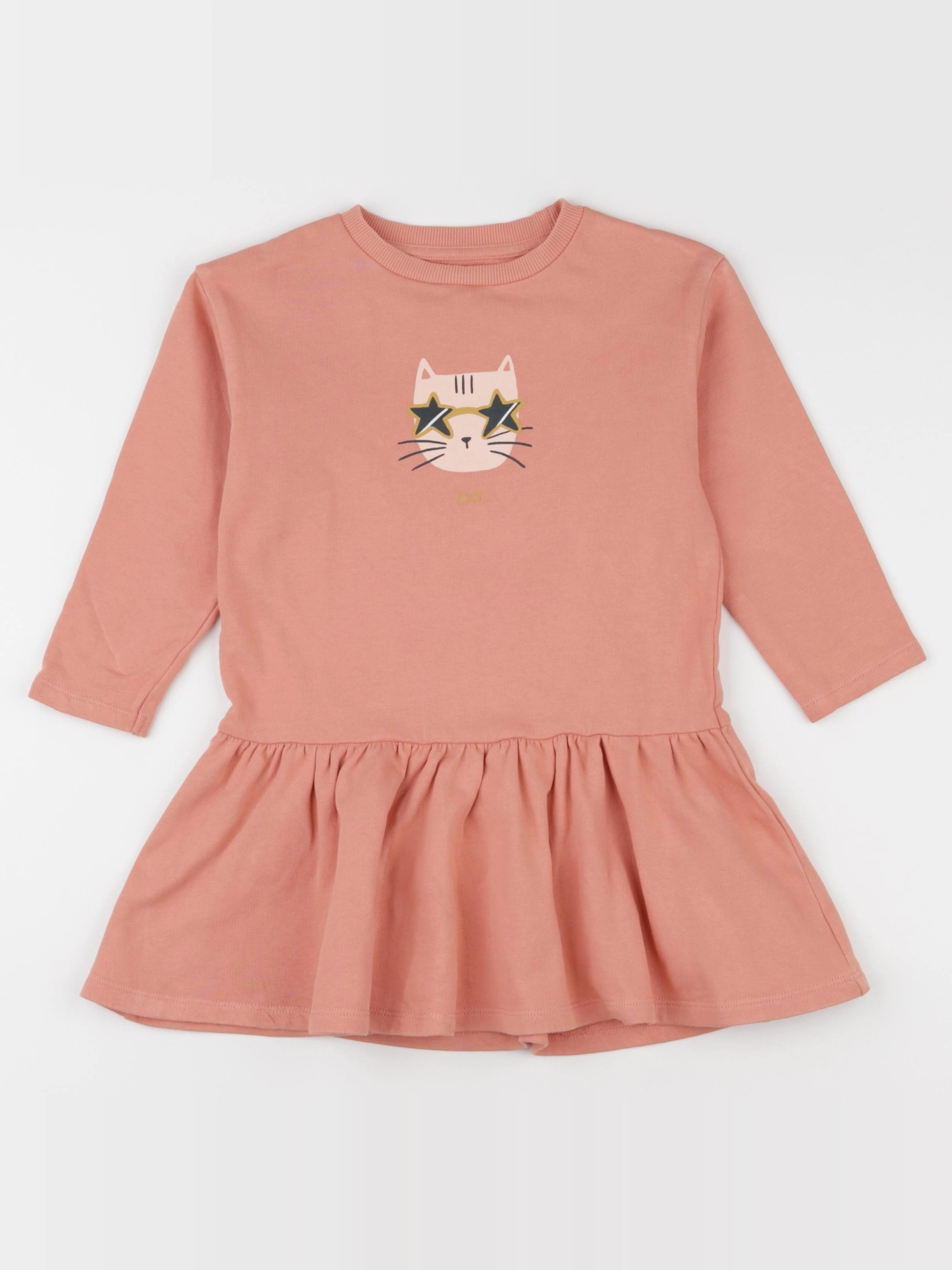 Vertbaudet - robe rose - 4 ans